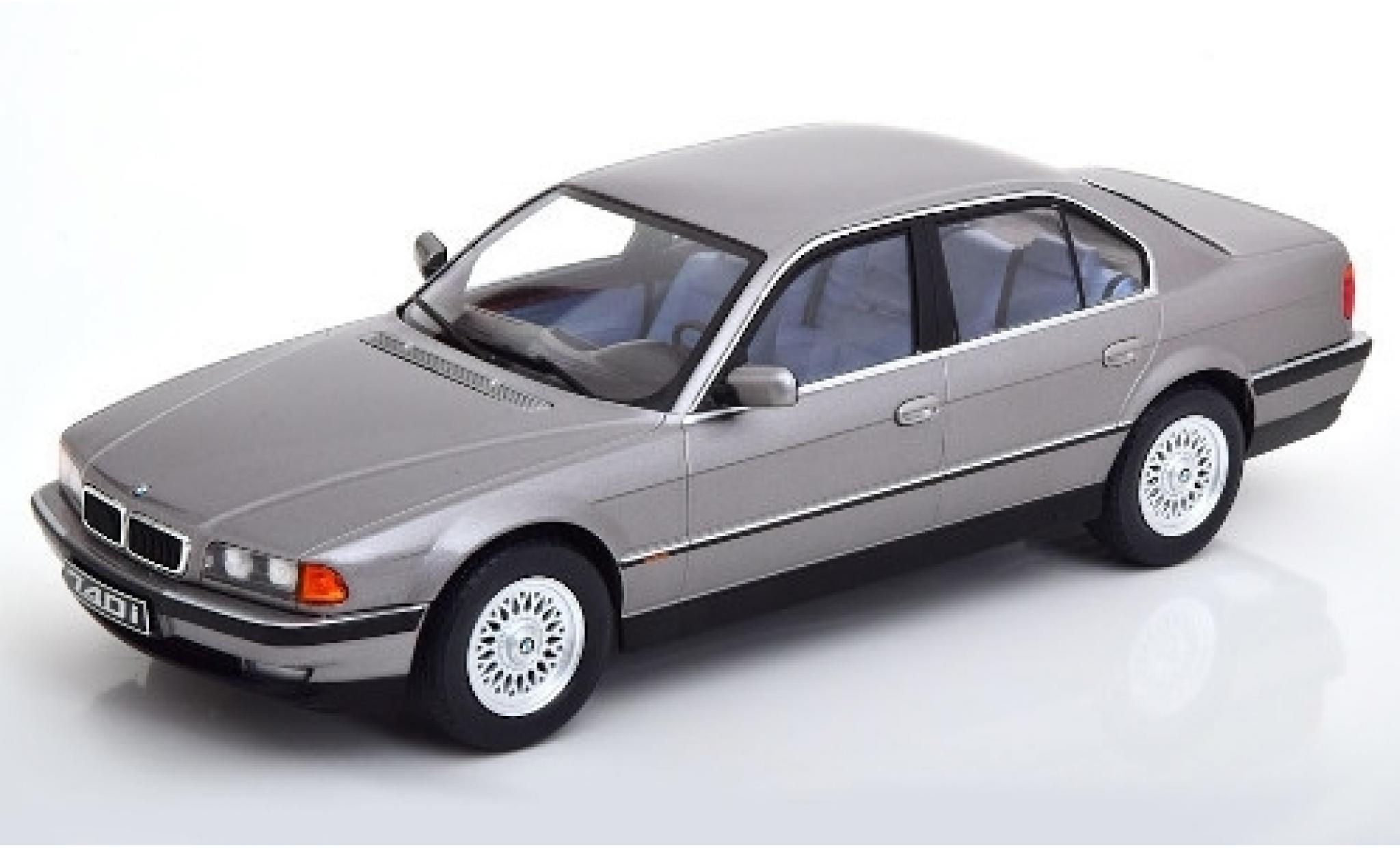 Bmw 740 1/18 KK Scale i (E38) metallico grigio 1994 modellino in miniatura