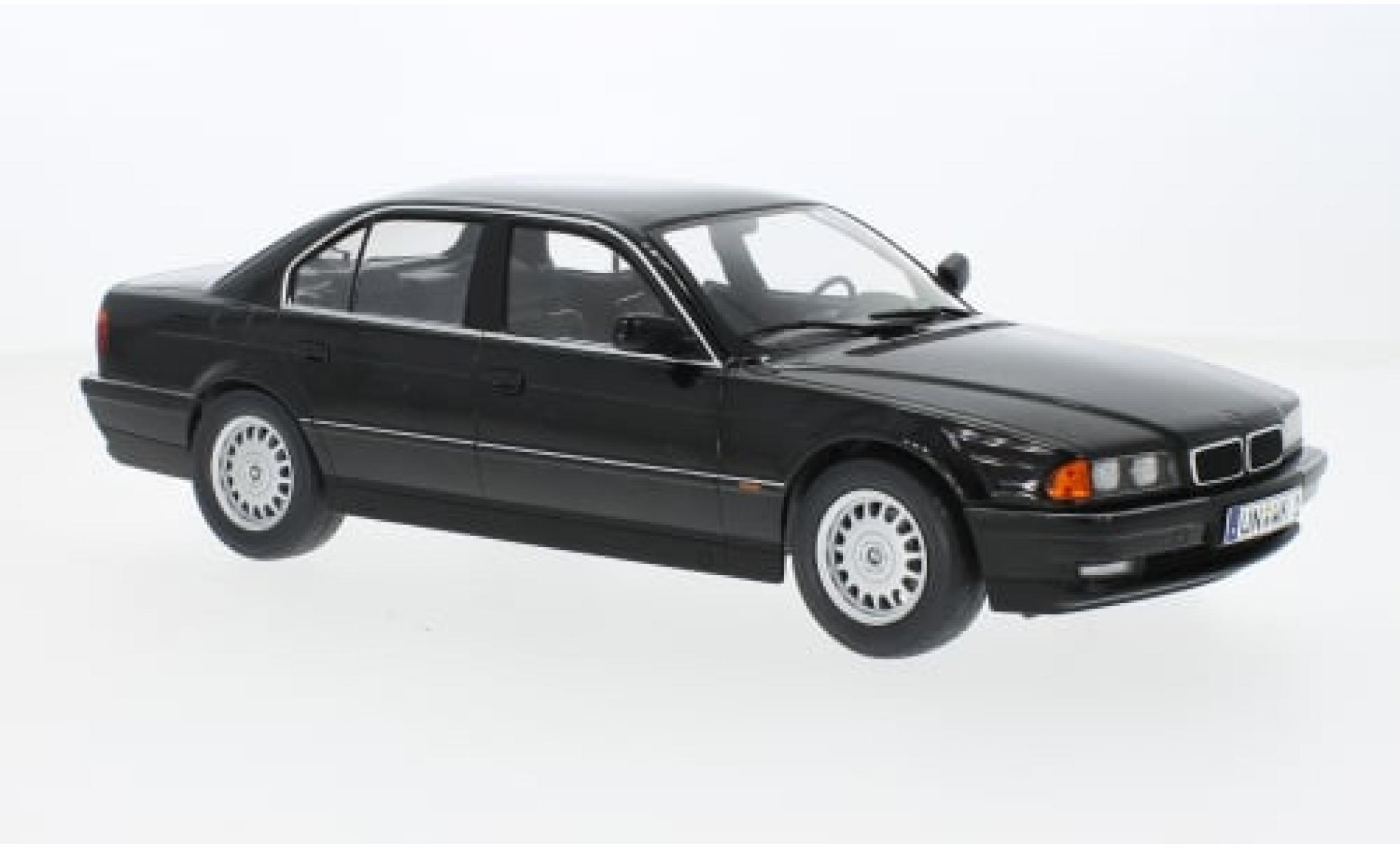 Bmw 740 1/18 KK Scale i (E38) metallise schwarz 1994 1:18 modellino in miniatura
