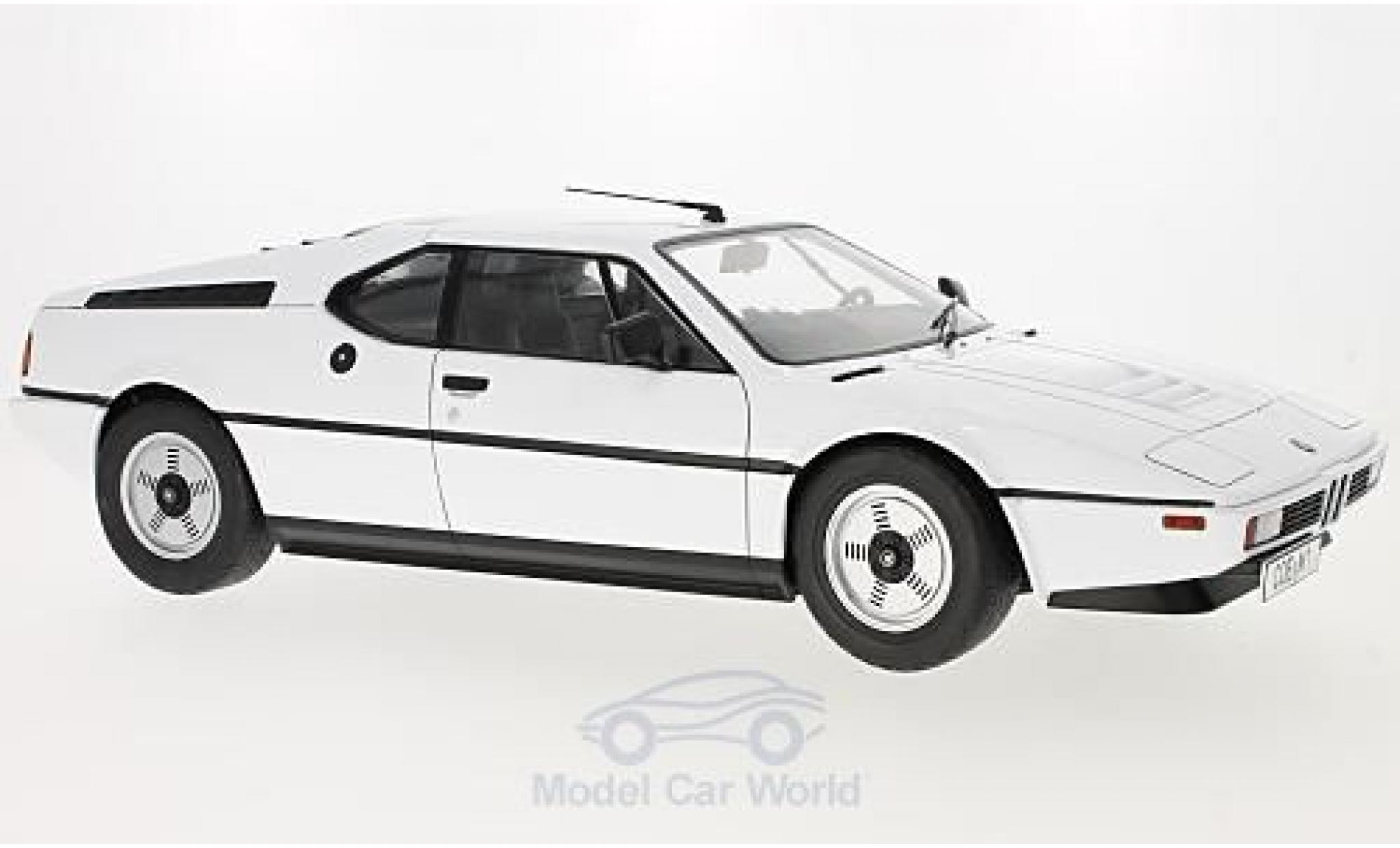 Bmw M1 1978 1/12 KK Scale (E26) bianco 1978 modellino in miniatura