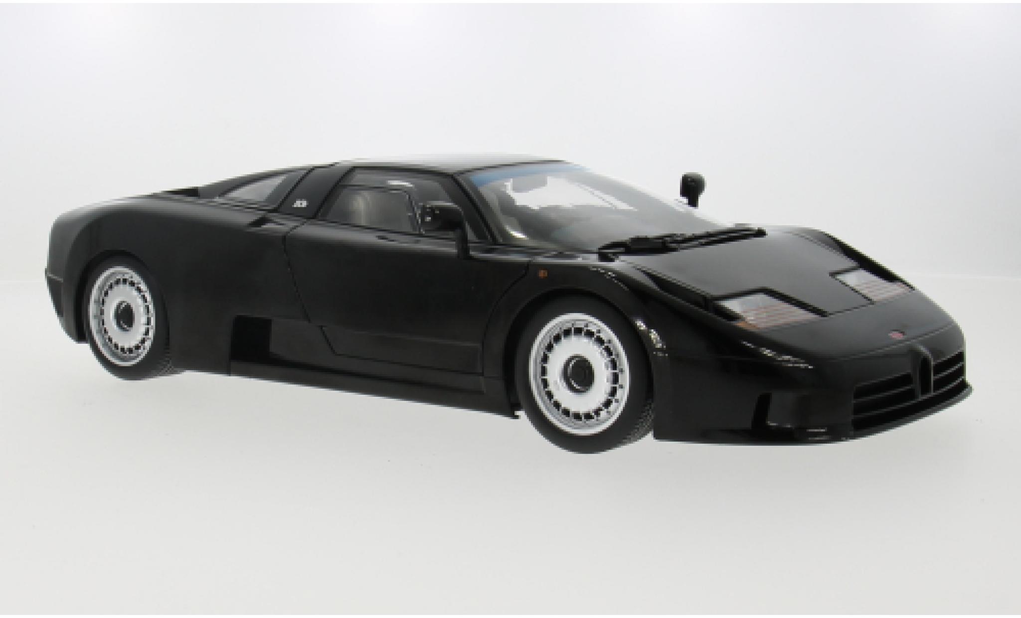 Bugatti EB110 1/12 KK Scale EB 110 schwarz 1991 1:12 modellino in miniatura