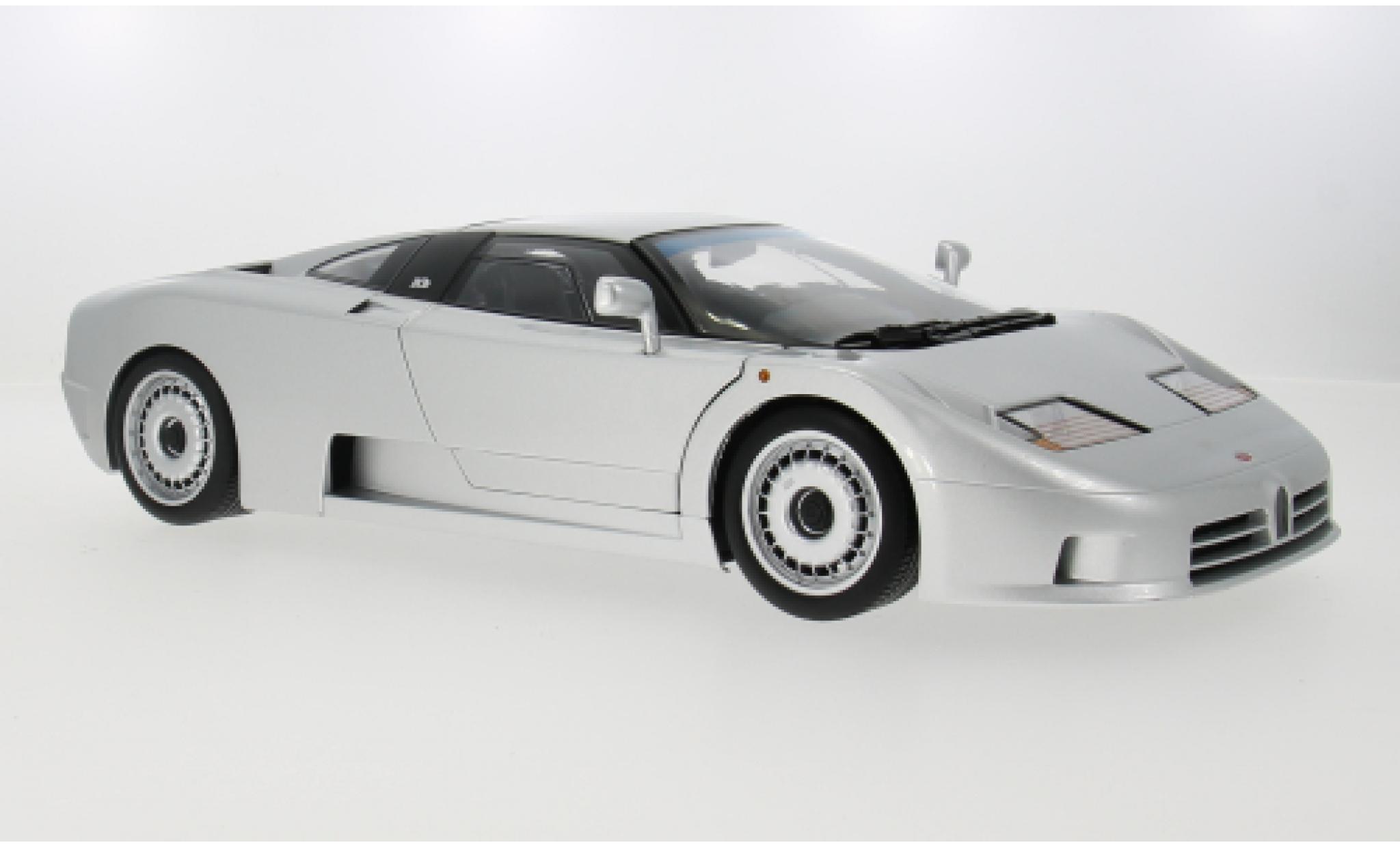 Bugatti EB110 1/12 KK Scale EB 110 silber 1991 1:12 modellino in miniatura