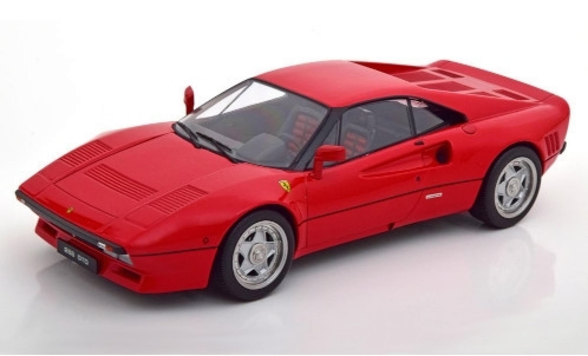 Ferrari 288 1/18 KK Scale GTO rosso 1984 Interieur: nero/rosso modellino in miniatura