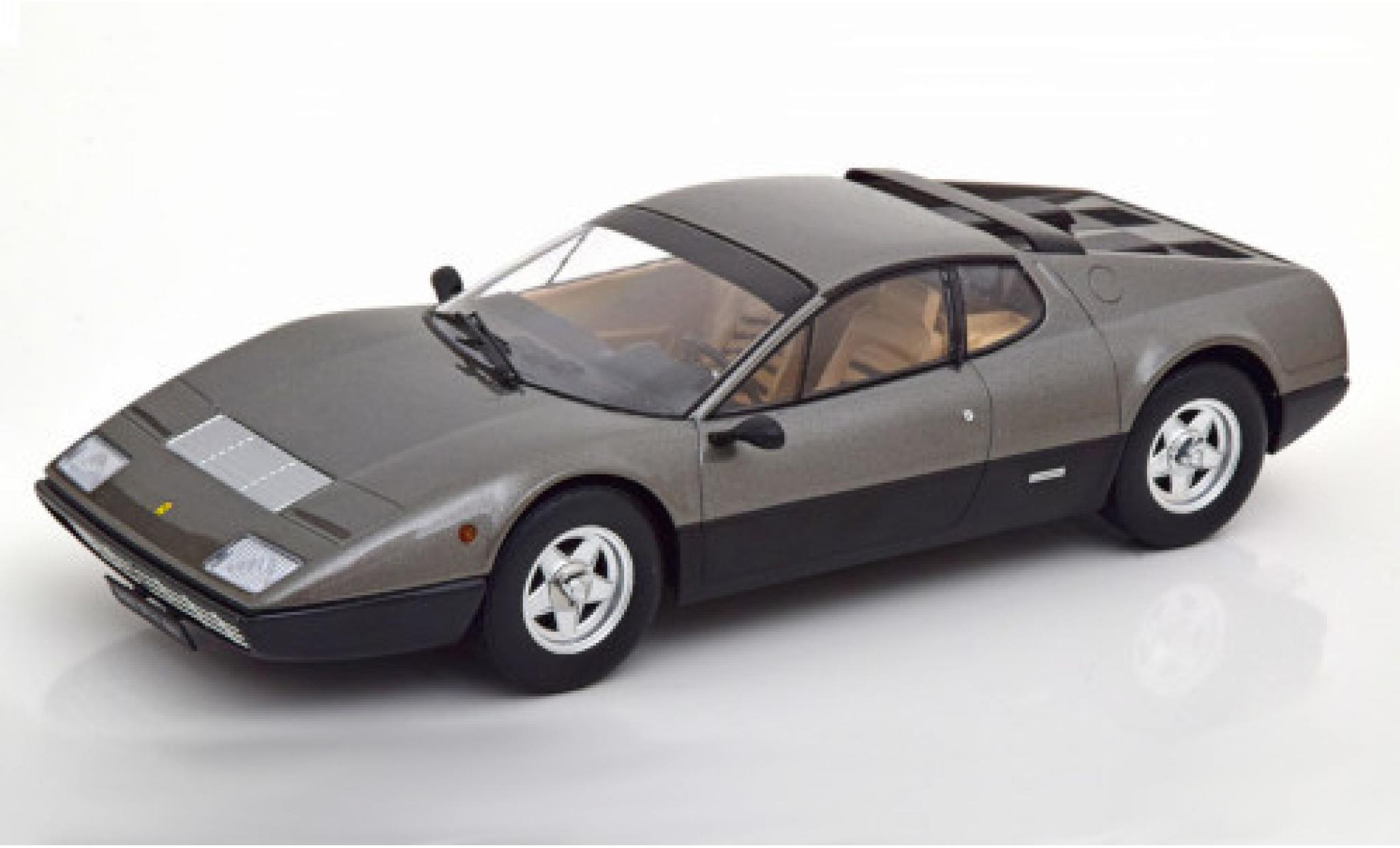 Ferrari 365 1/18 KK Scale GT4 BB metallico grigio/nero 1973 modellino in miniatura