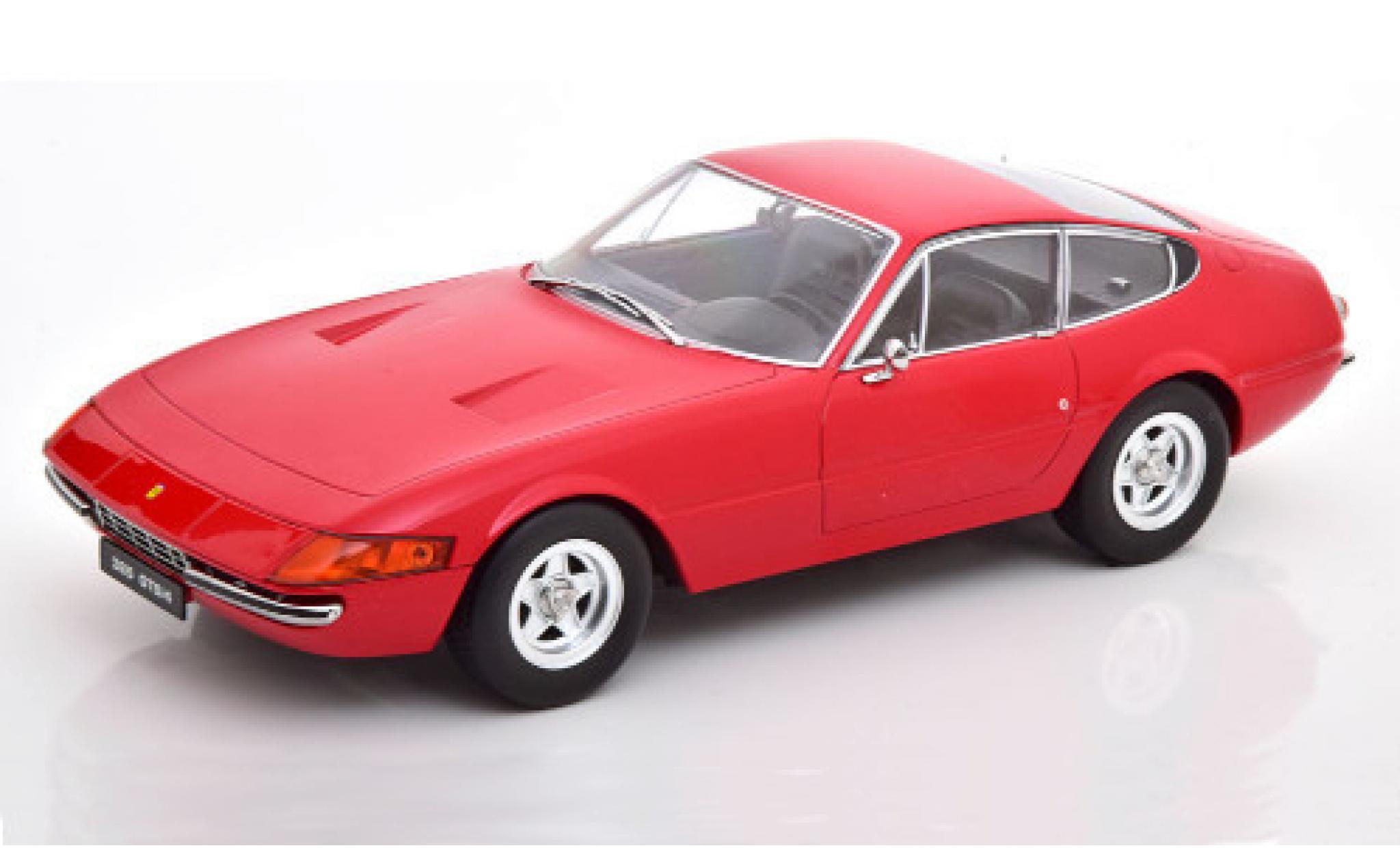 Ferrari 365 1/18 KK Scale GTB/4 Daytona (2a Serie) rosso 1971 modellino in miniatura