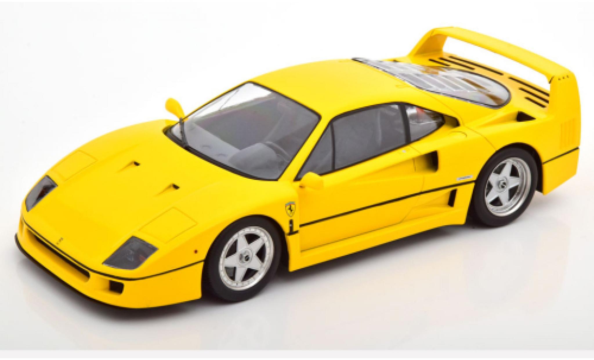 Ferrari F40 1/18 KK Scale giallo 1987 modellino in miniatura
