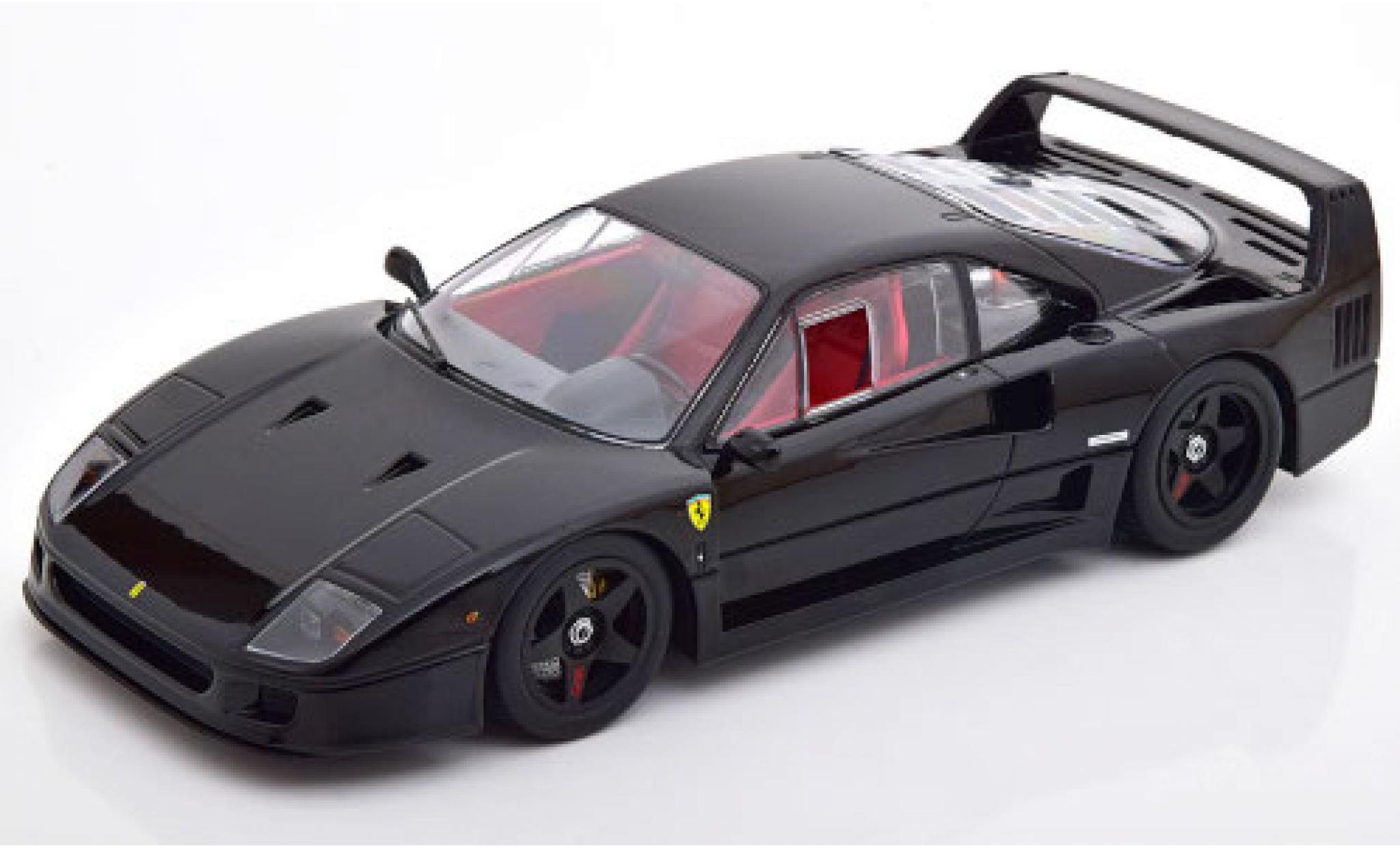 Ferrari F40 1/18 KK Scale Lightweight nero 1990 modellino in miniatura