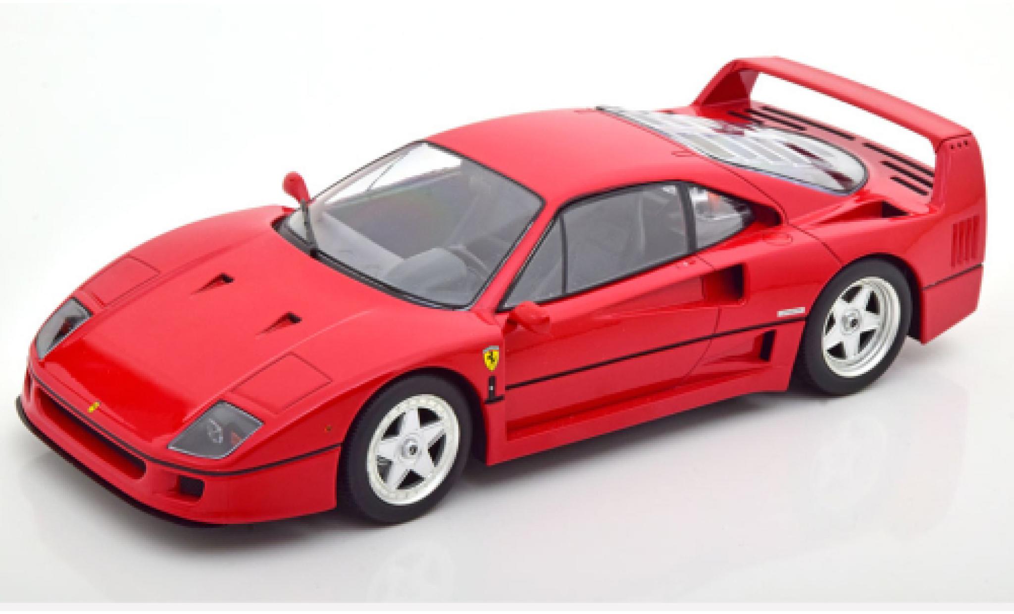 Ferrari F40 1/18 KK Scale rosso 1987 modellino in miniatura
