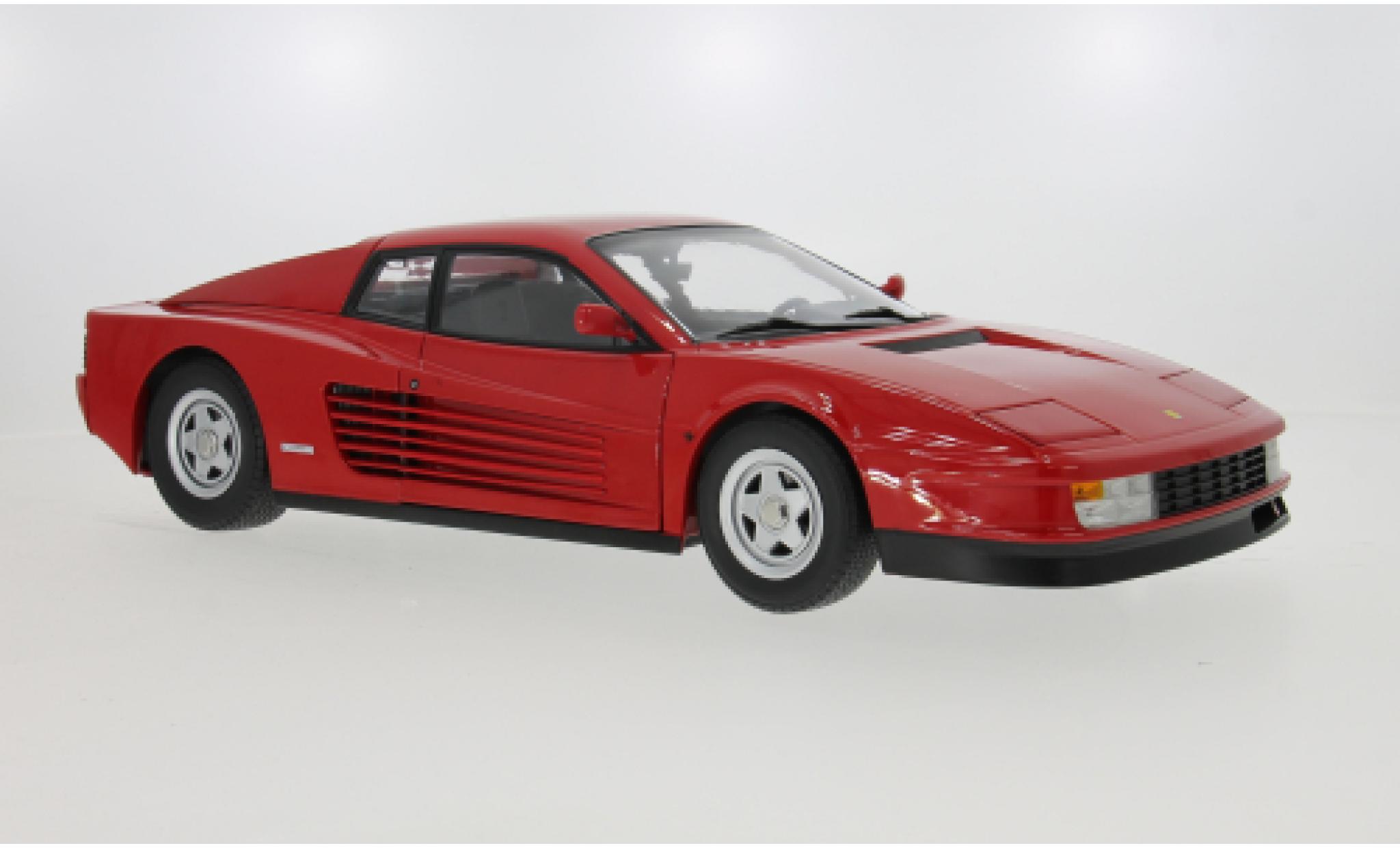 Ferrari Testarossa 1/12 KK Scale rot 1986 1:12 modellino in miniatura