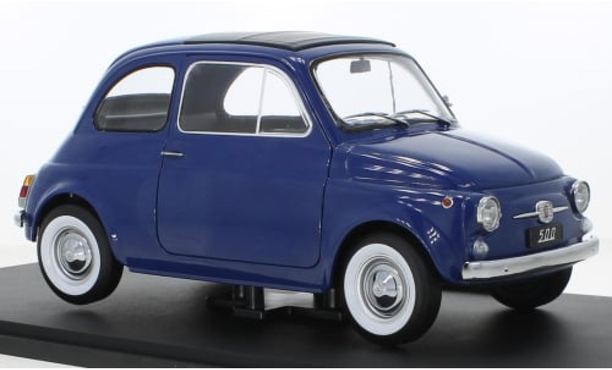 Fiat 500 1/12 KK Scale blau 1968 1:12 modellino in miniatura
