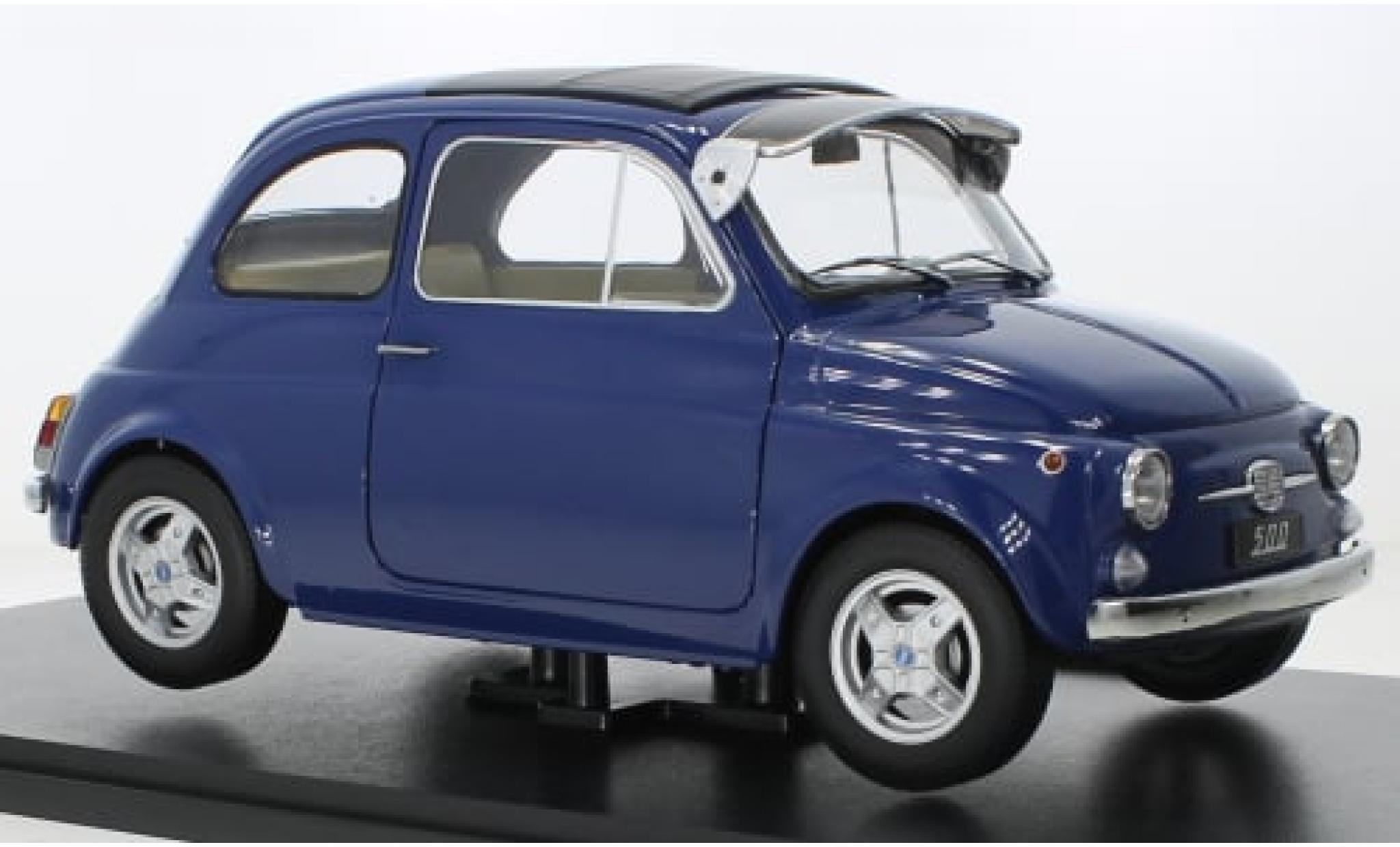 Fiat 500 1/12 KK Scale F Custom blau 1968 1:12 modellino in miniatura