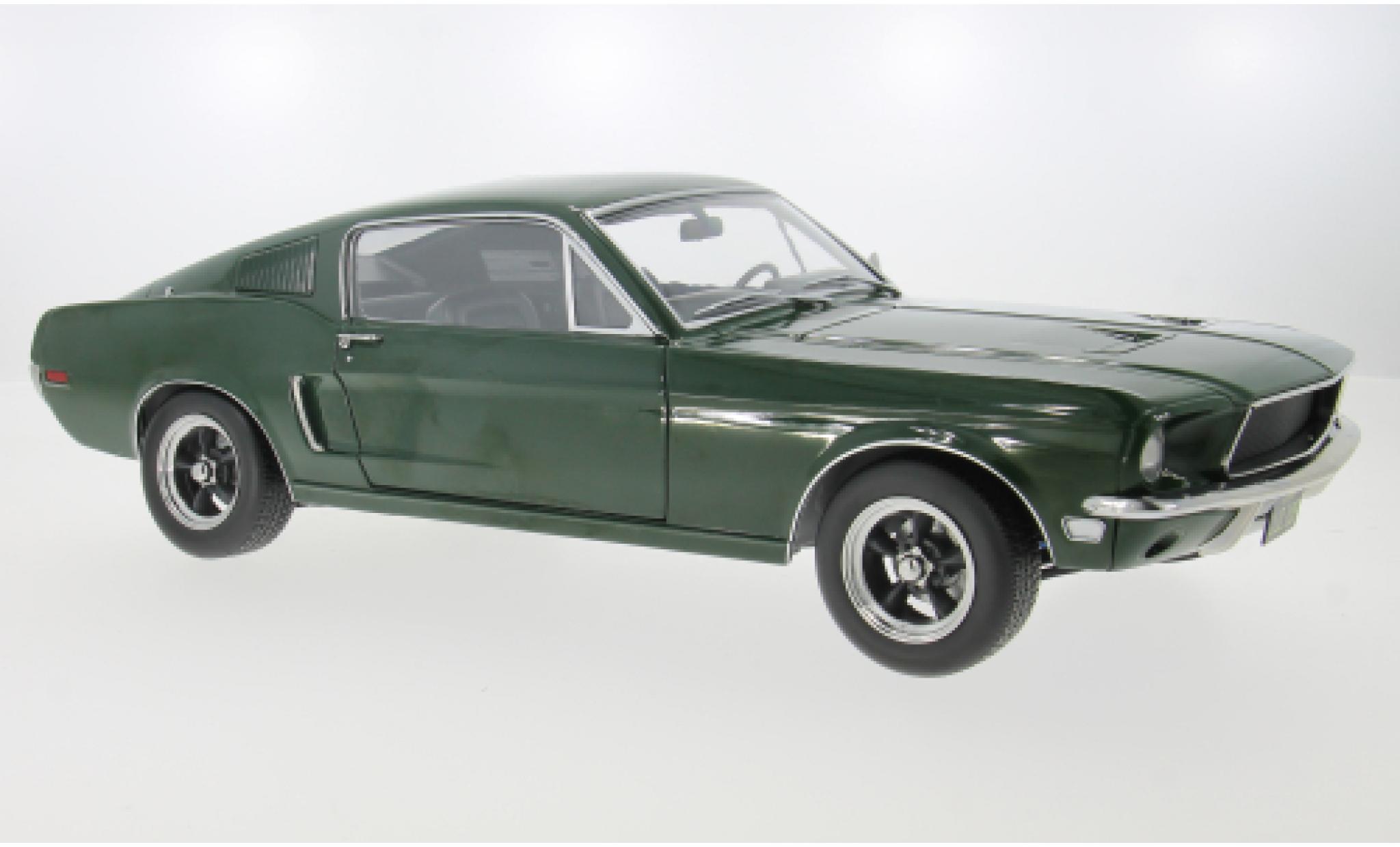 Ford Mustang 1/12 KK Scale GT Fastback grün 1968 1:12 modellino in miniatura