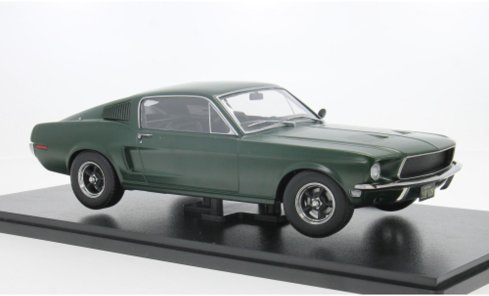 Ford Mustang KK Scale GT Fastback grün 1968 1:18 modellino in miniatura