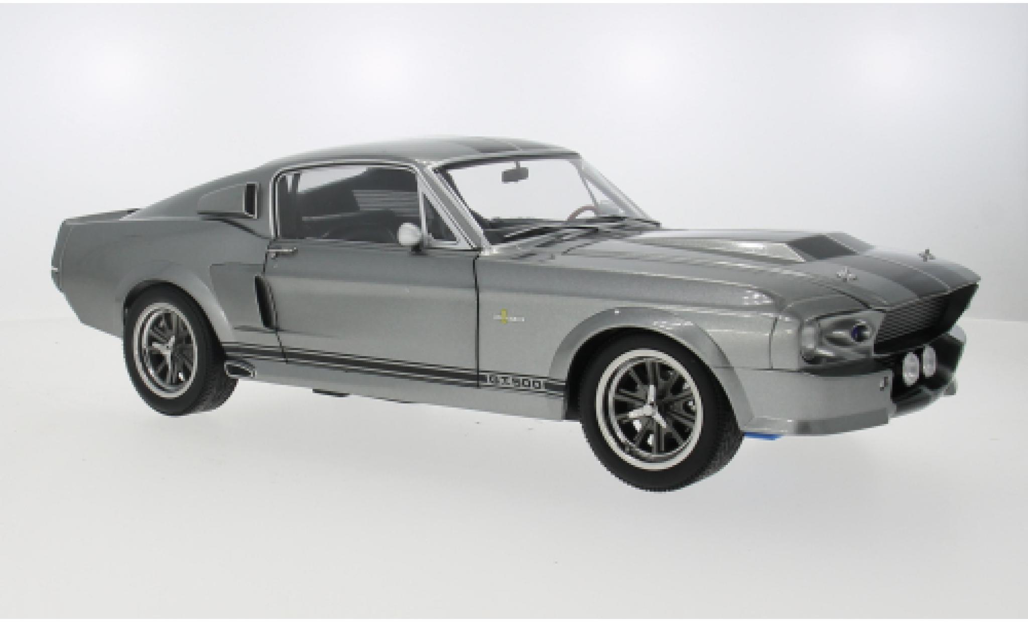 Shelby GT 1/12 KK Scale Ford Mustang 500 grau/schwarz 1967 1:12 modellino in miniatura