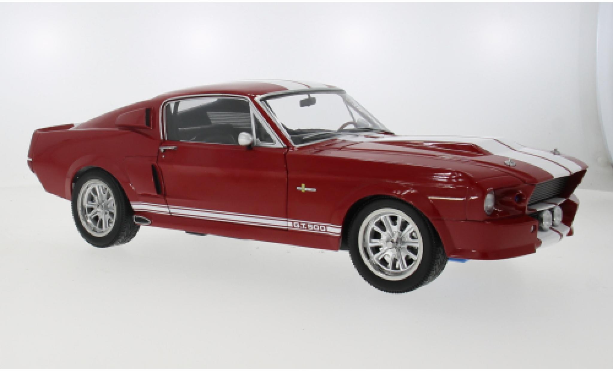 Shelby GT 1/12 KK Scale Ford Mustang 500 rot/weiss 1967 1:12 modellino in miniatura