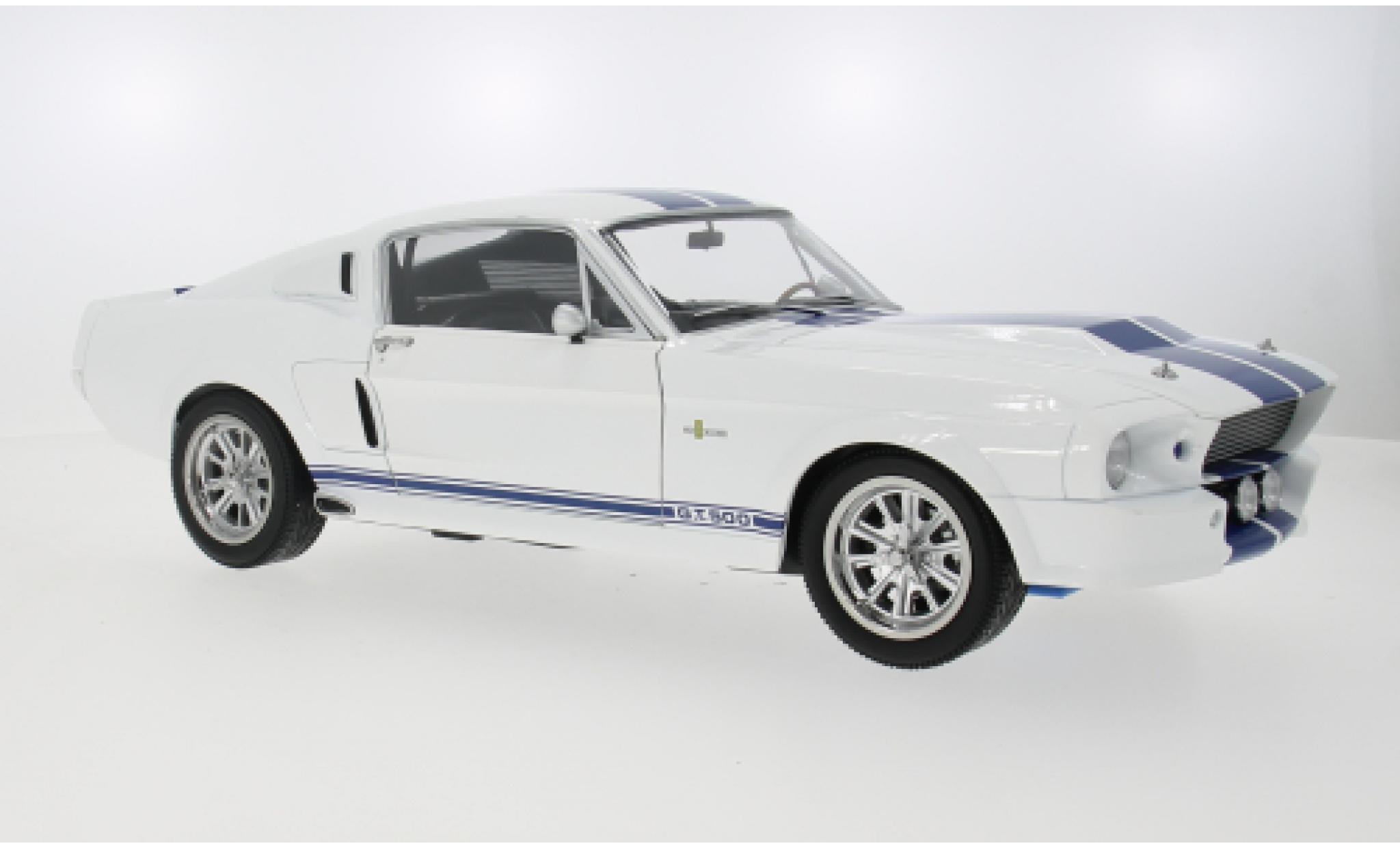 Shelby GT 1/12 KK Scale Ford Mustang 500 weiss/blau 1967 1:12 modellino in miniatura