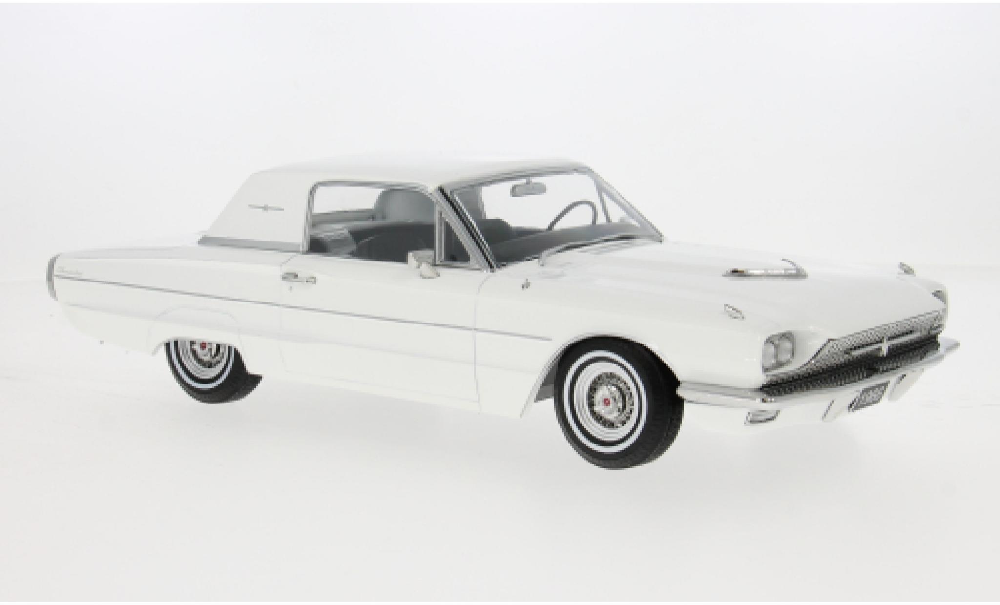 Ford Thunderbird 1/18 KK Scale Coupe weiss 1966 1:18 modellino in miniatura