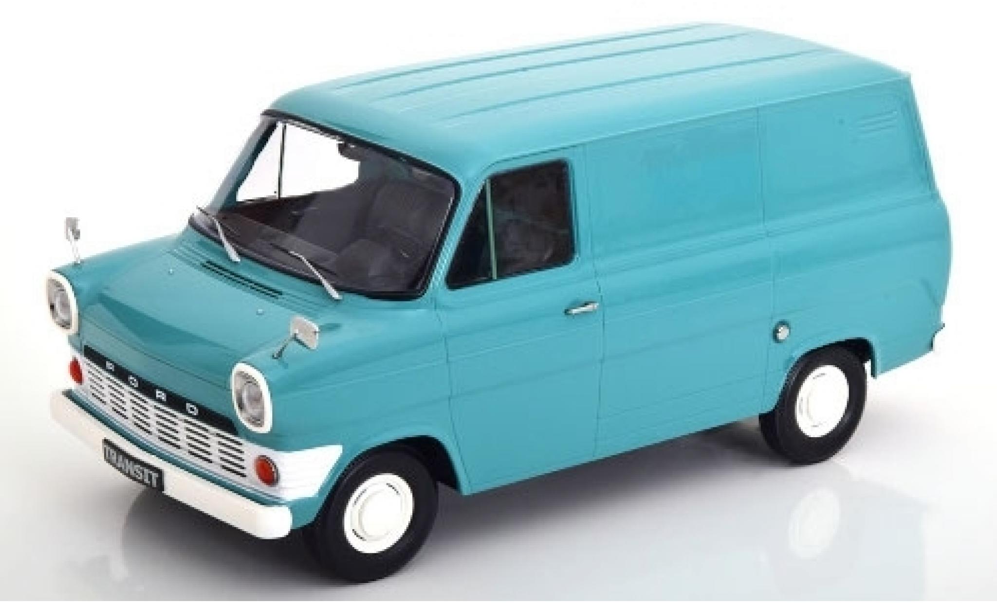 Ford Transit 1/18 KK Scale Mk1 Kasten türkis 1965 modellino in miniatura