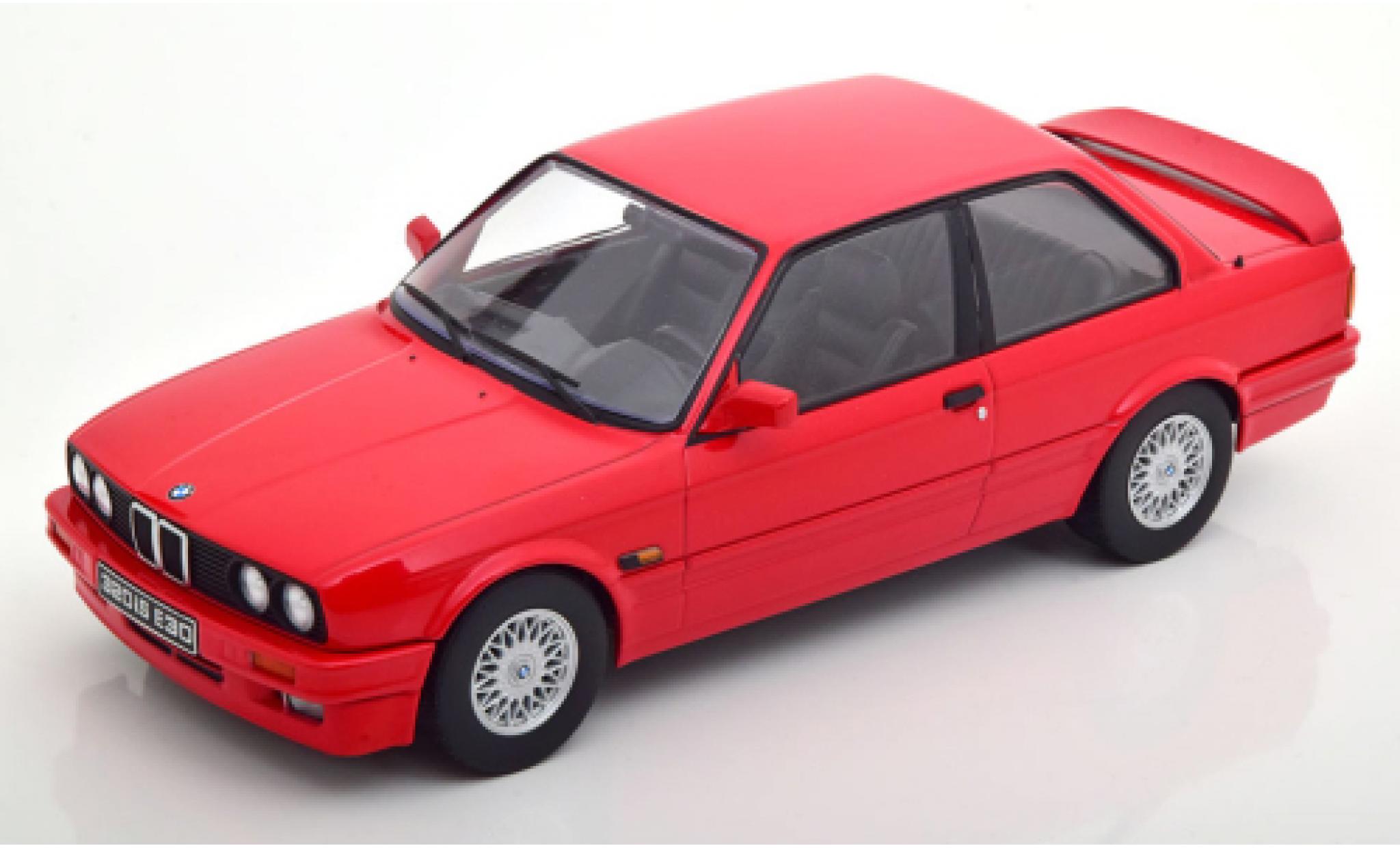 Bmw 320 1/18 KK Scale iS (E30) rosso 1989 modellino in miniatura