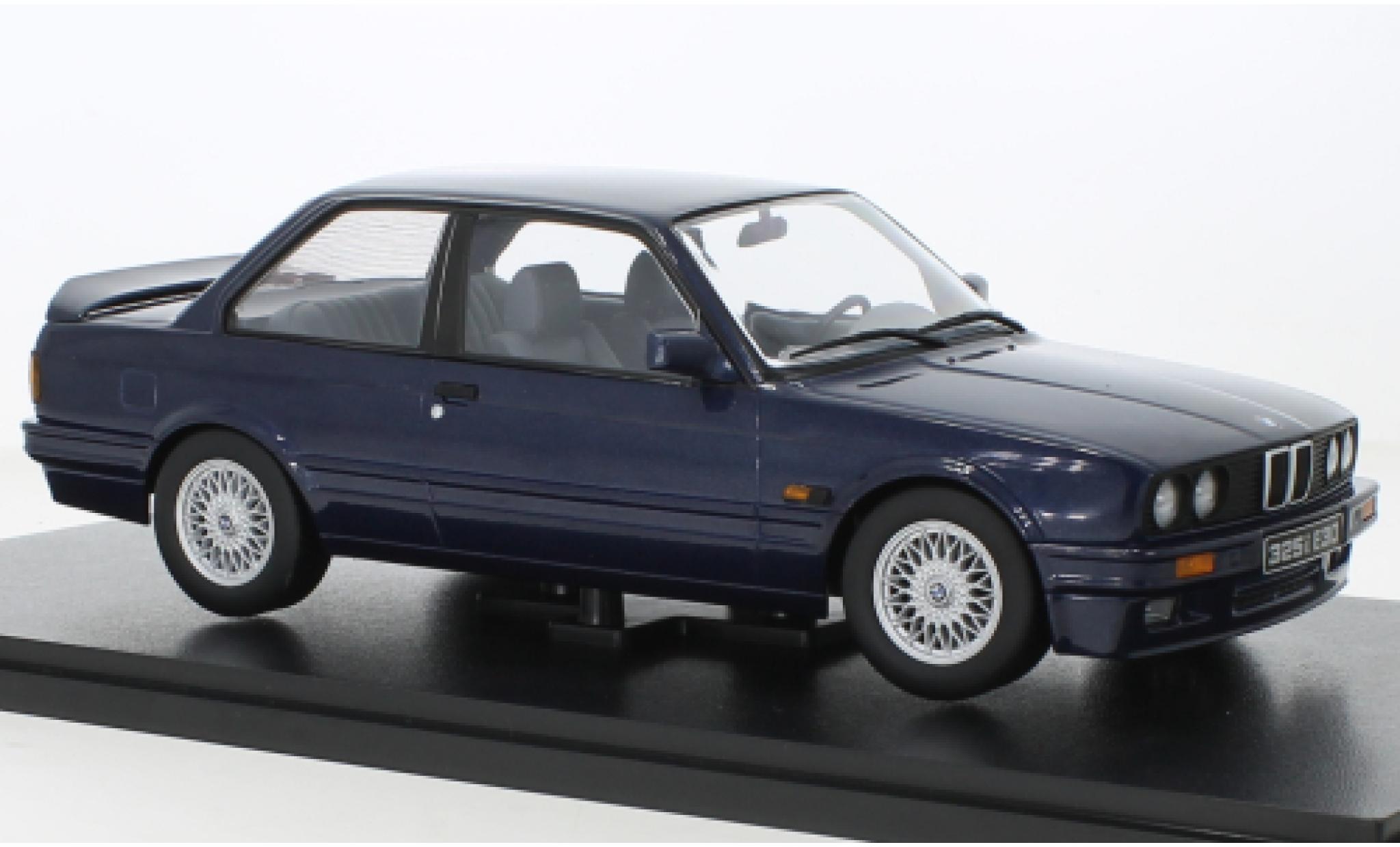 Bmw 325 1/18 KK Scale i (E30) metallise blu 1988 modellino in miniatura