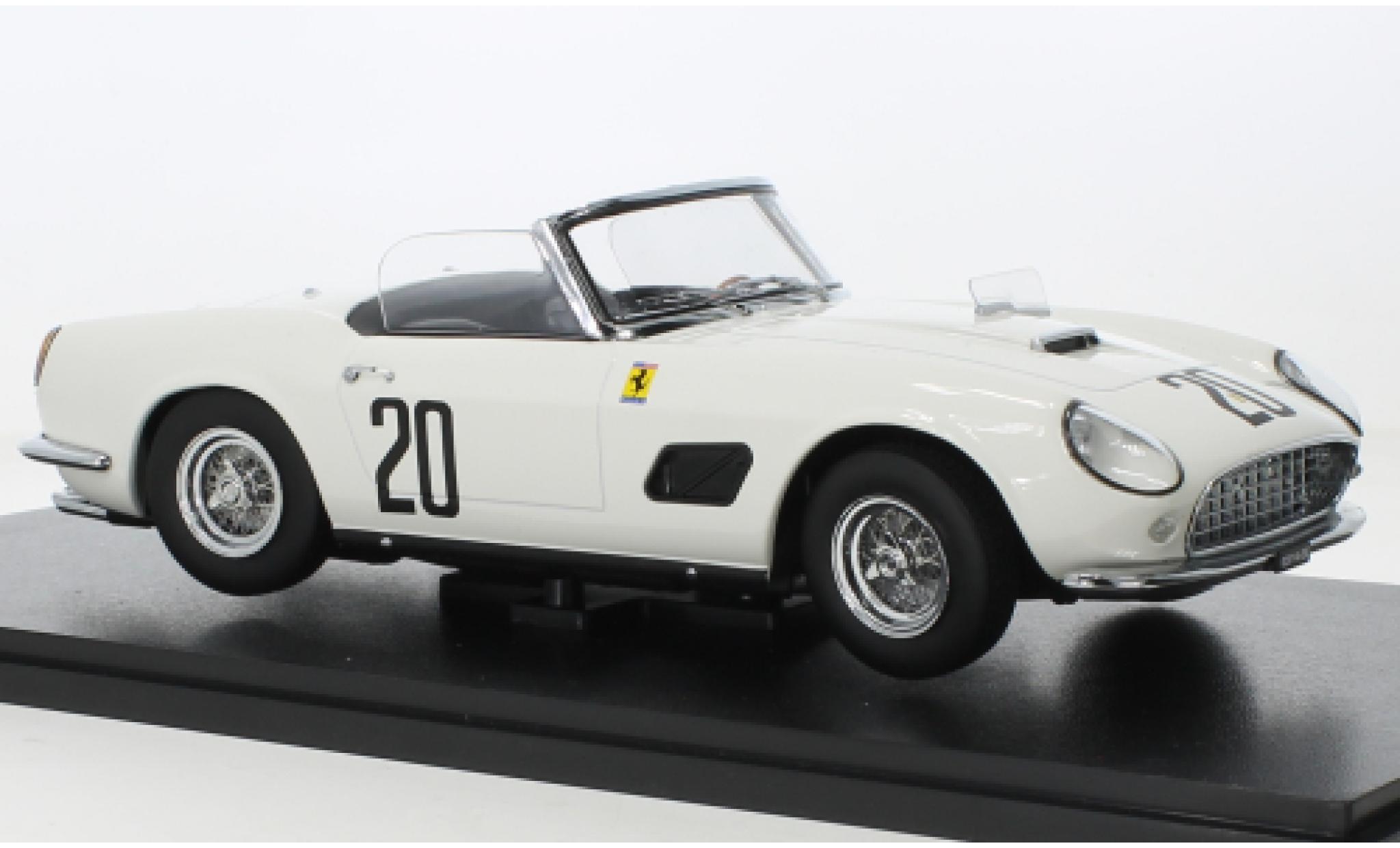 Ferrari 250 1/18 KK Scale GT California Spyder No.20 N.A.R.T. 24h Le Mans 1960 modellino in miniatura