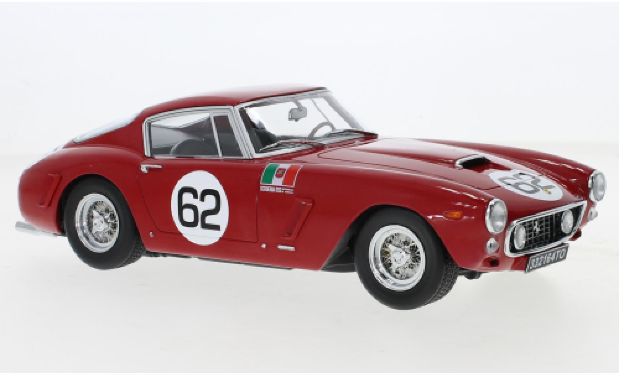 Ferrari 250 1/18 KK Scale GT SWB Competizione RHD No.62 Coppa InterEuropa Monza 1960 modellino in miniatura