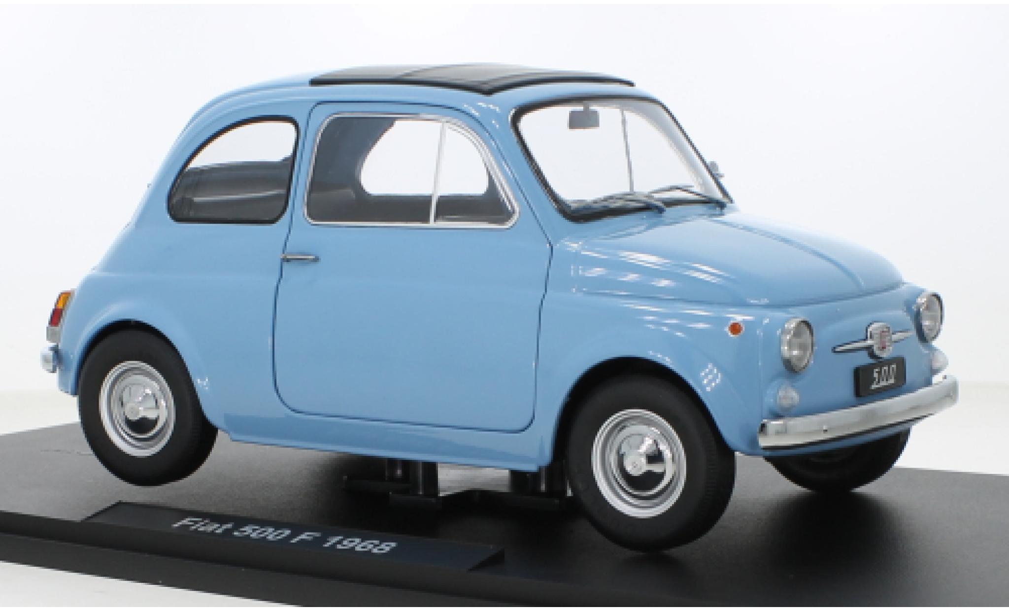 Fiat 500 1/12 KK Scale F blu 1968 modellino in miniatura