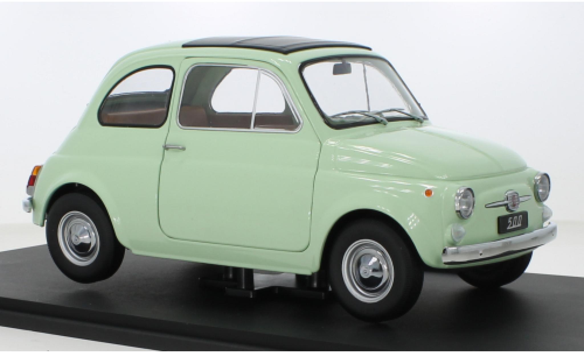 Fiat 500 1/12 KK Scale F verde 1968 modellino in miniatura