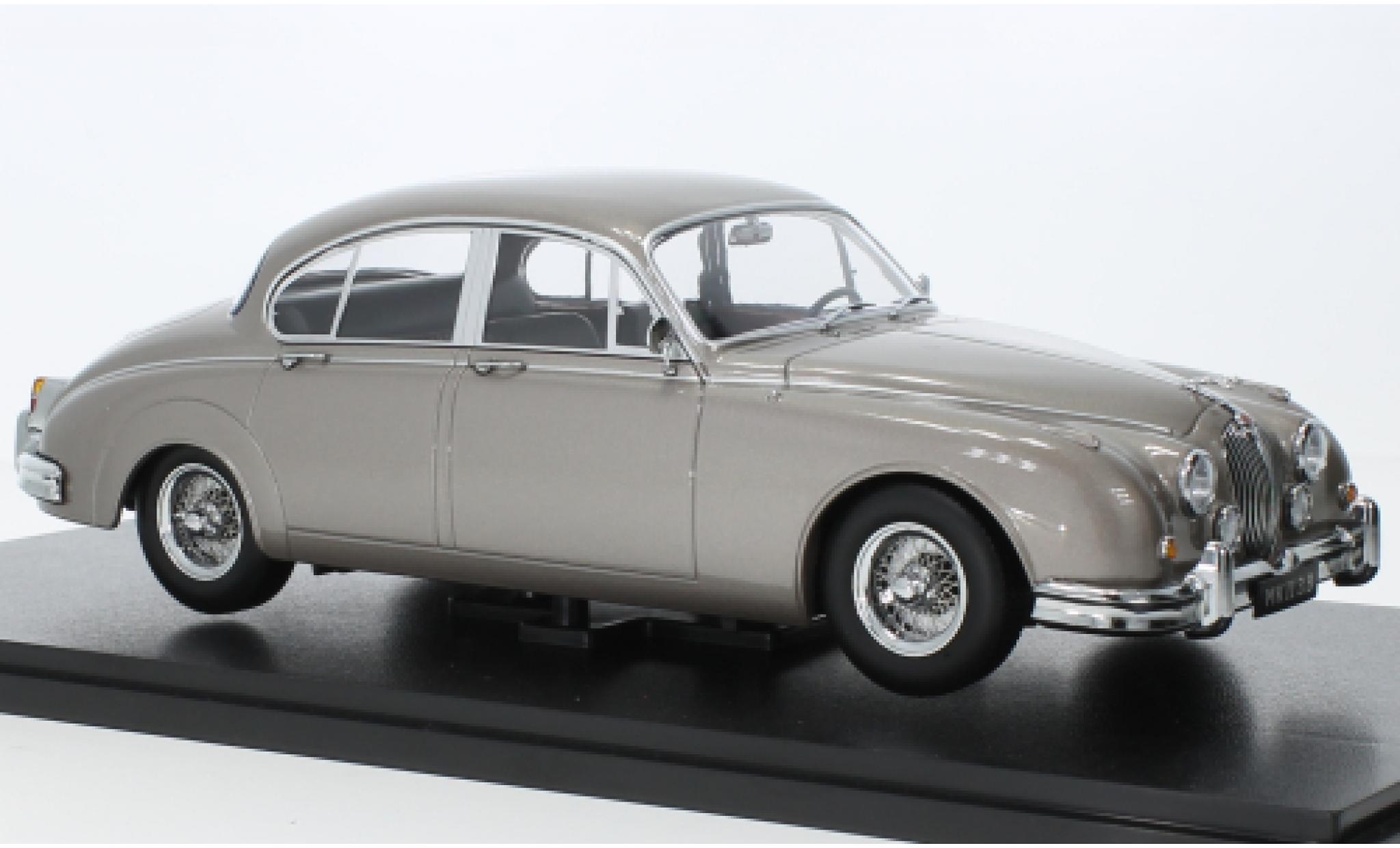 Jaguar MK 1/18 KK Scale II 3.8 metallise grigio clair 1959 modellino in miniatura