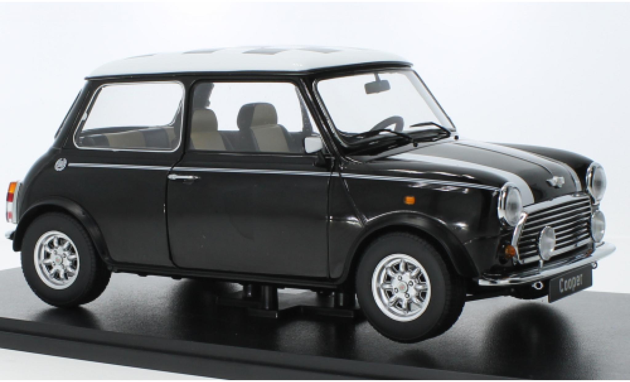 Mini Cooper 1/12 KK Scale nero/Décorer modellino in miniatura