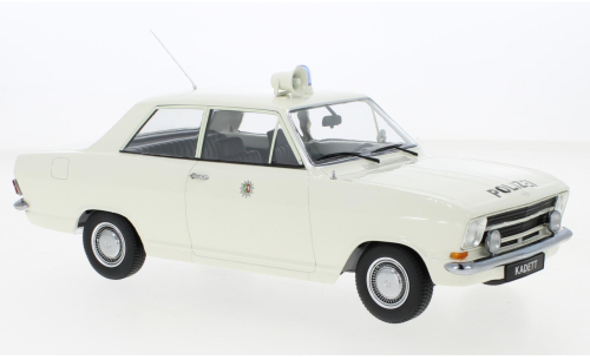 Opel Kadett 1/18 KK Scale B 1.2 Polizei 1972 modellino in miniatura