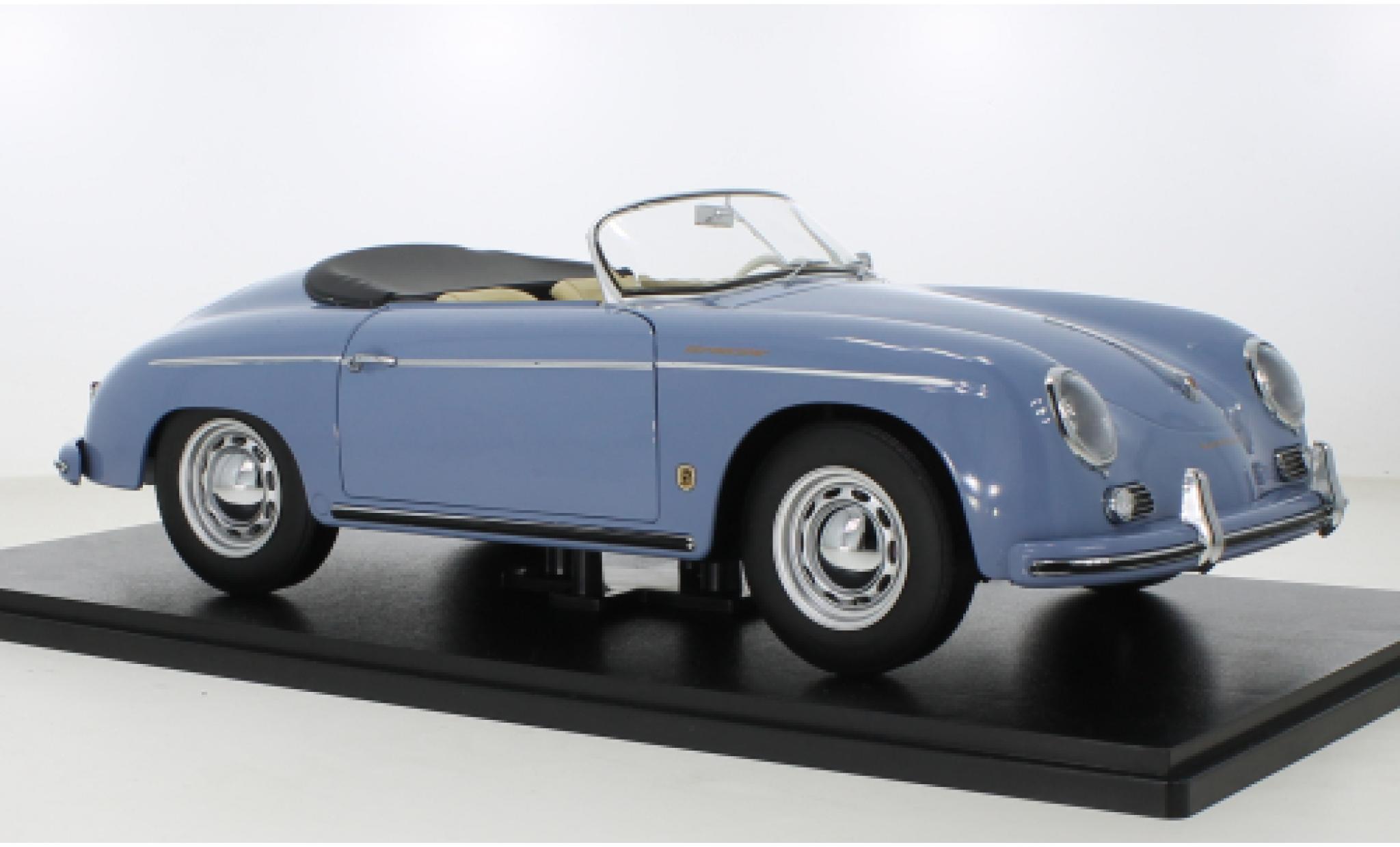 Porsche 356 1/12 KK Scale A Speedster blu 1955 modellino in miniatura