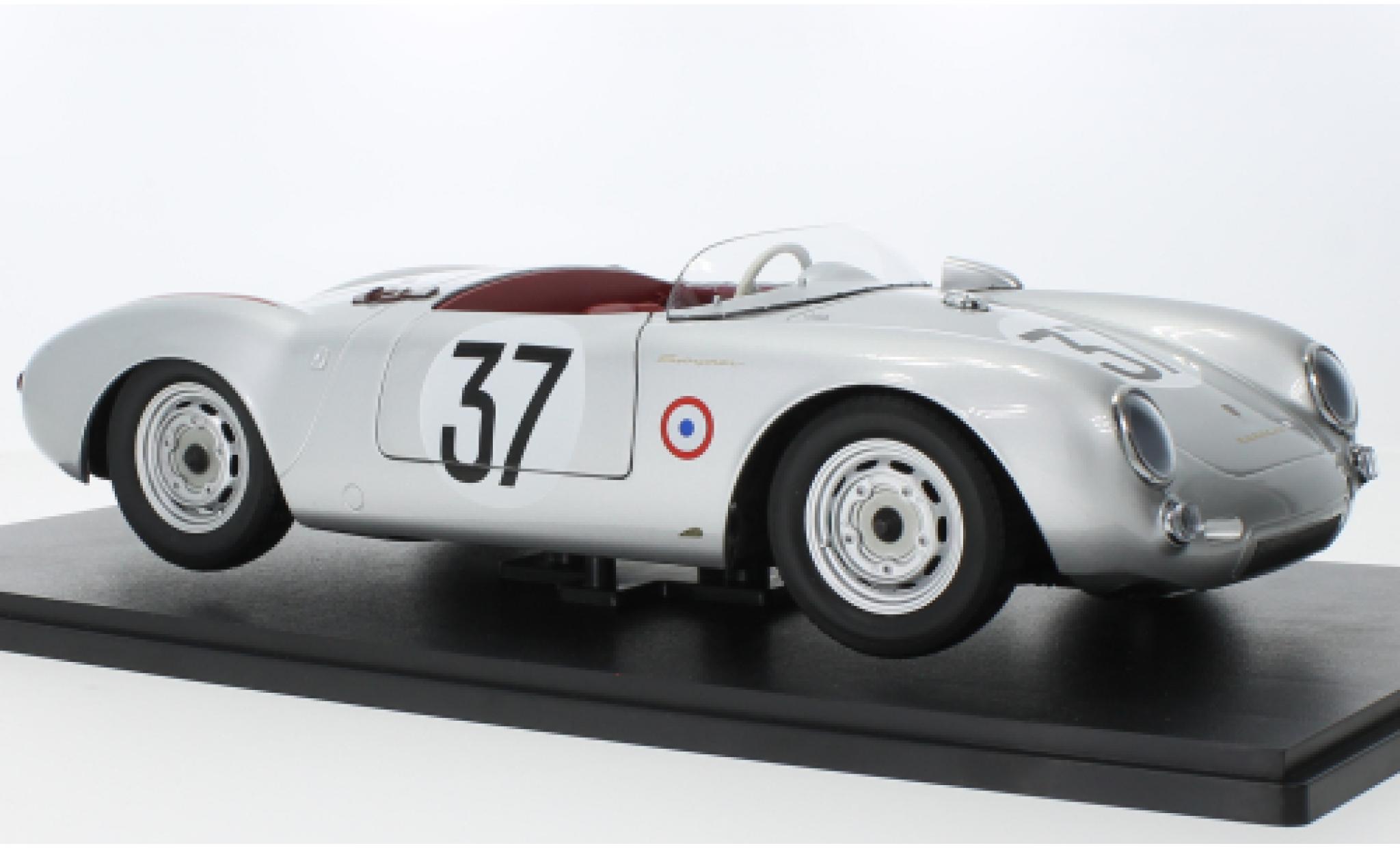Porsche 550 1/12 KK Scale A Spyder No.37 24h Le Mans 1955 modellino in miniatura