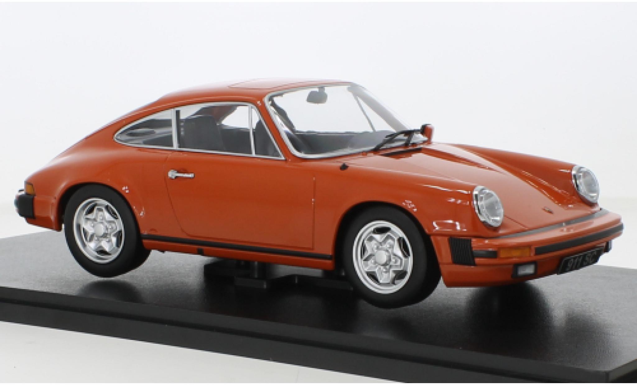 Porsche 930 1/18 KK Scale 911 SC orange 1978 modellino in miniatura