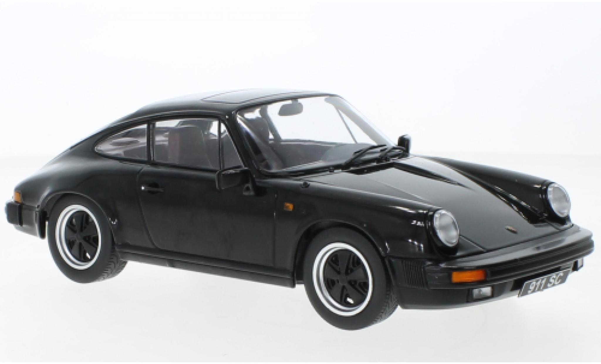 Porsche 930 1/18 KK Scale 911 SC nero 1983 modellino in miniatura