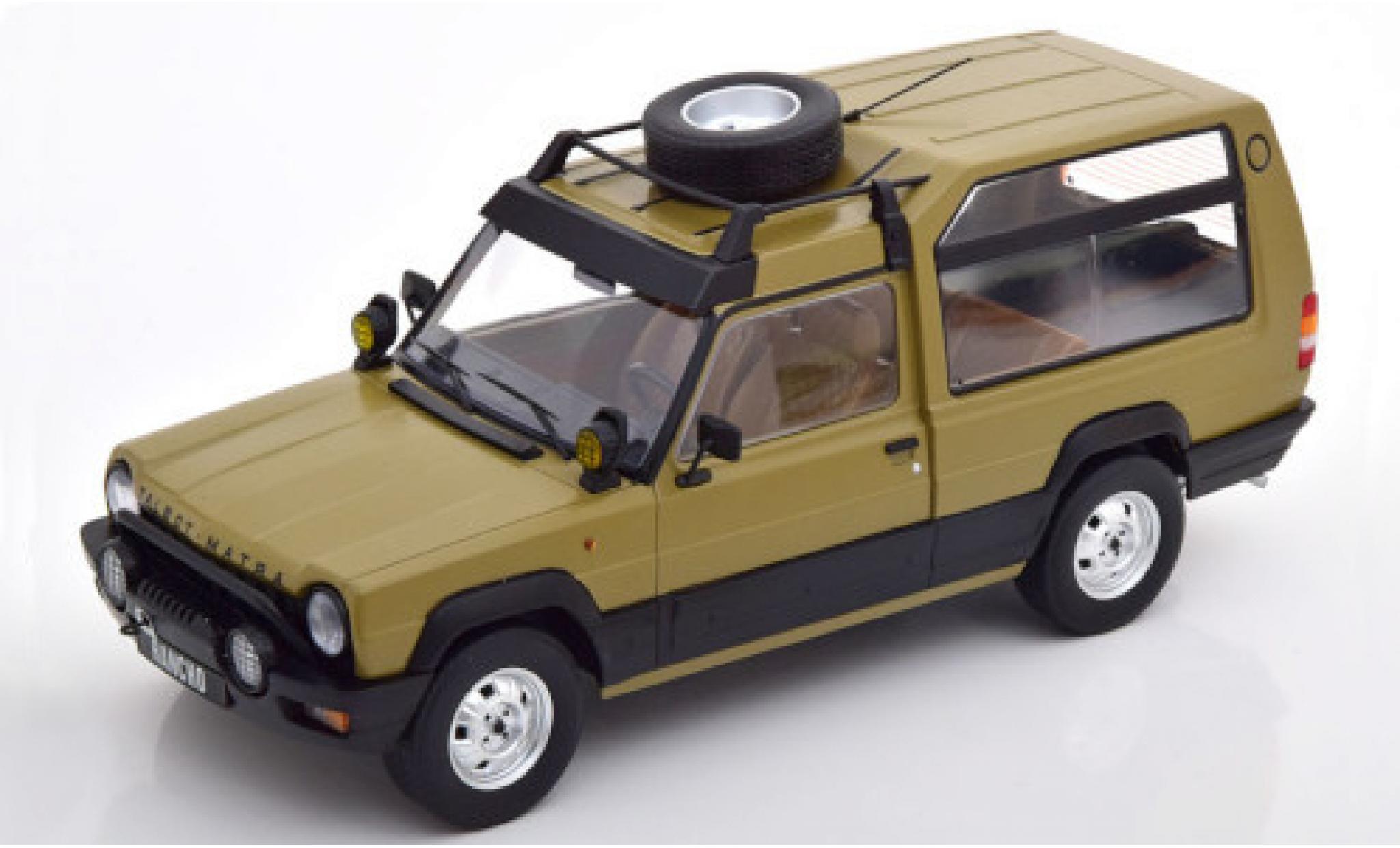 Matra Rancho 1/18 KK Scale KK-Scale Talbot Grand Raid mattmarroneee 1977 modellino in miniatura