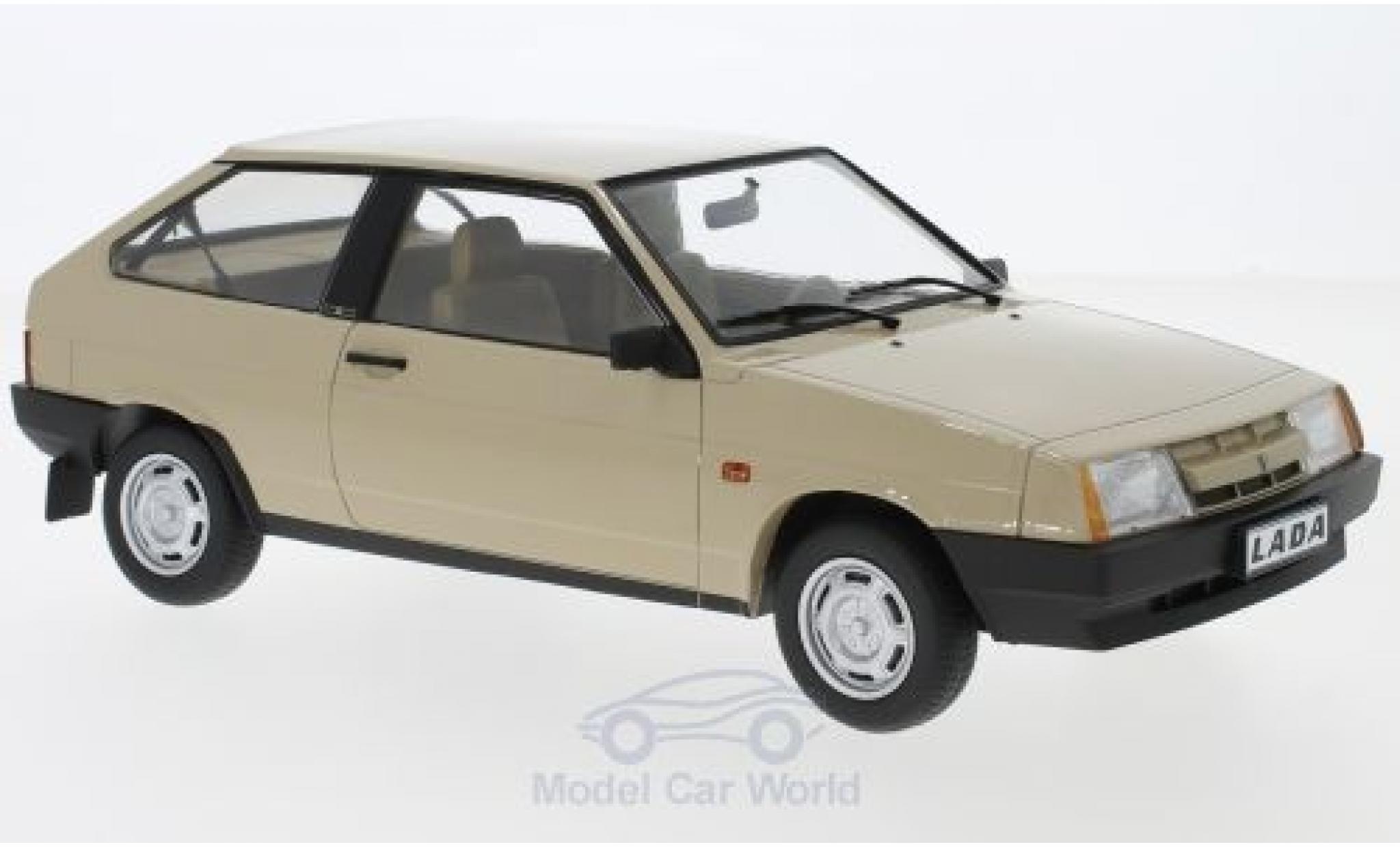 Lada Samara 1/18 KK Scale marroneee 1984 modellino in miniatura