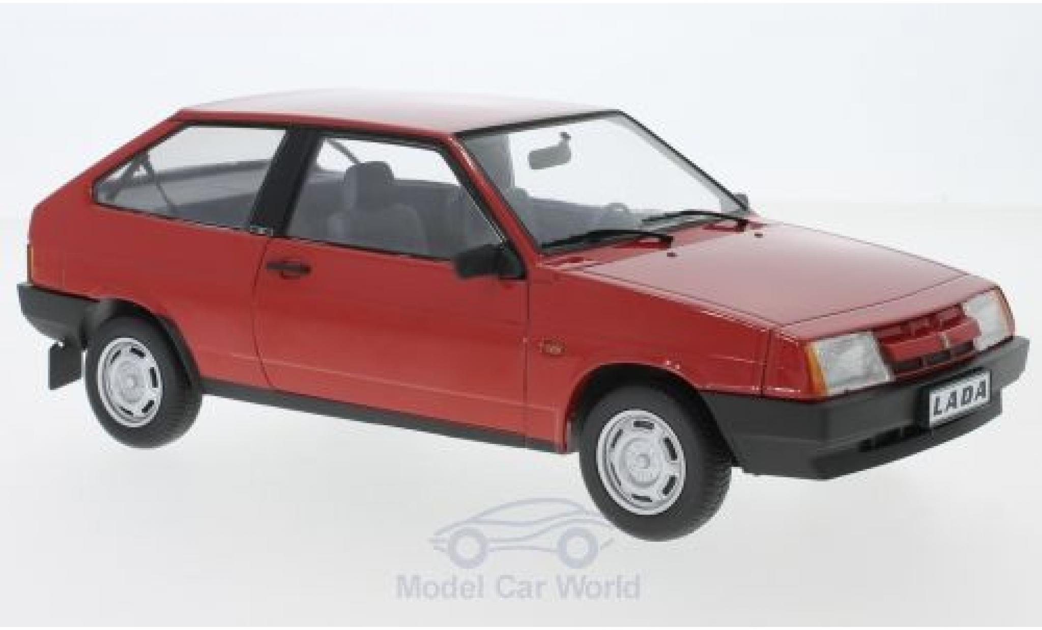 Lada Samara 1/18 KK Scale rosso 1984 modellino in miniatura