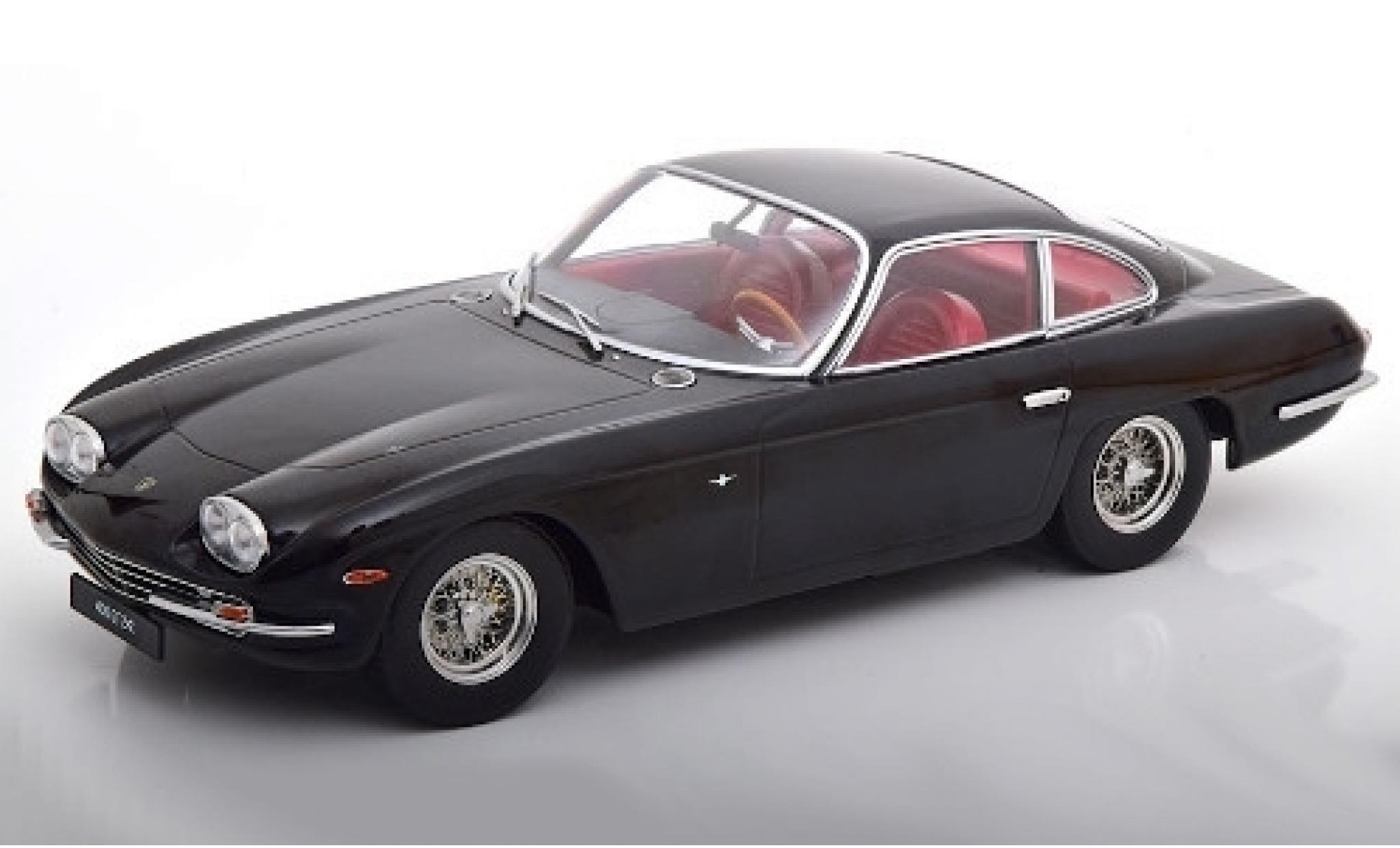 Lamborghini 400 GT 1/18 KK Scale 2+2 nero 1965 modellino in miniatura