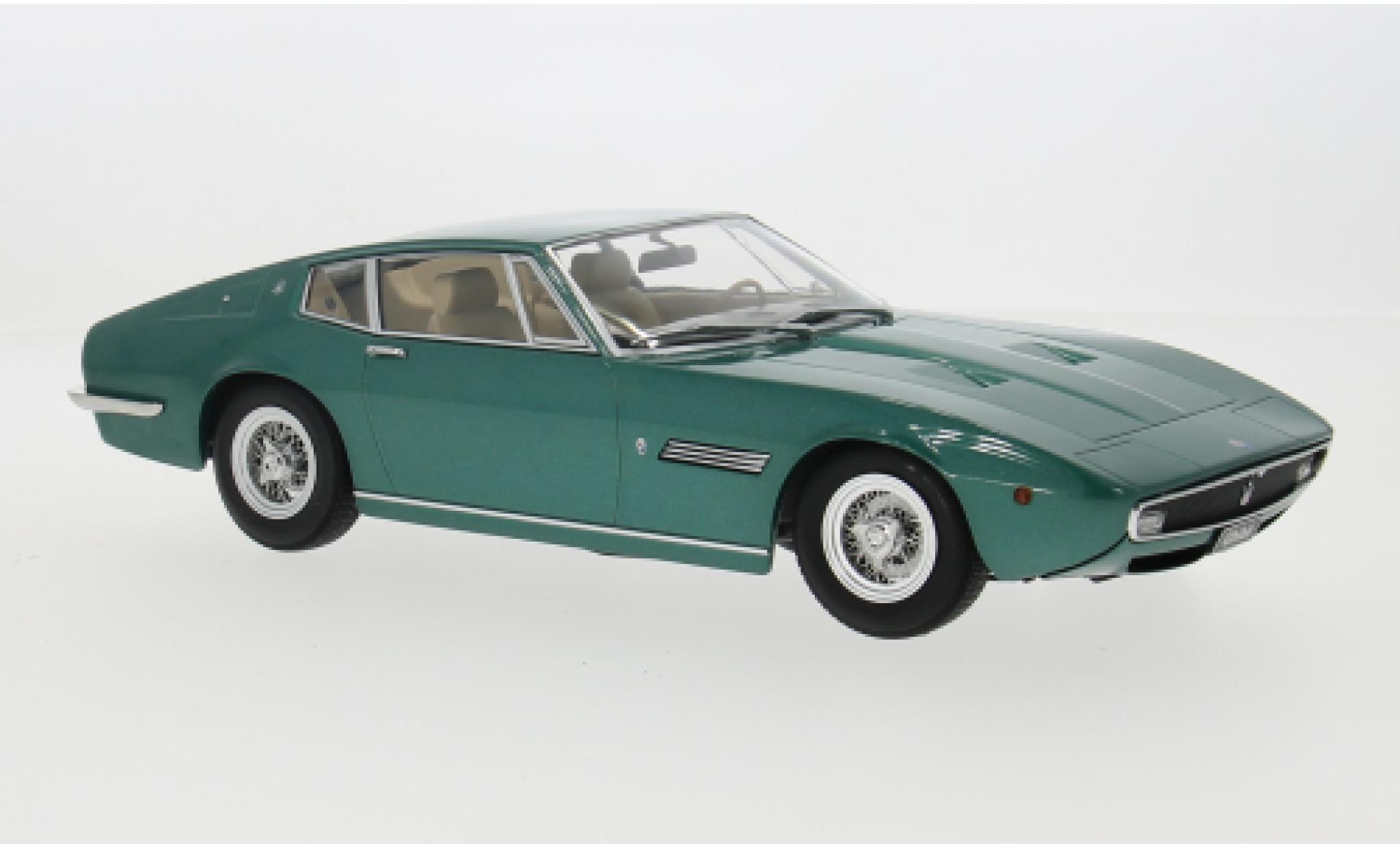 Maserati Ghibli 1/18 KK Scale Coupe grün 1969 1:18 modellino in miniatura