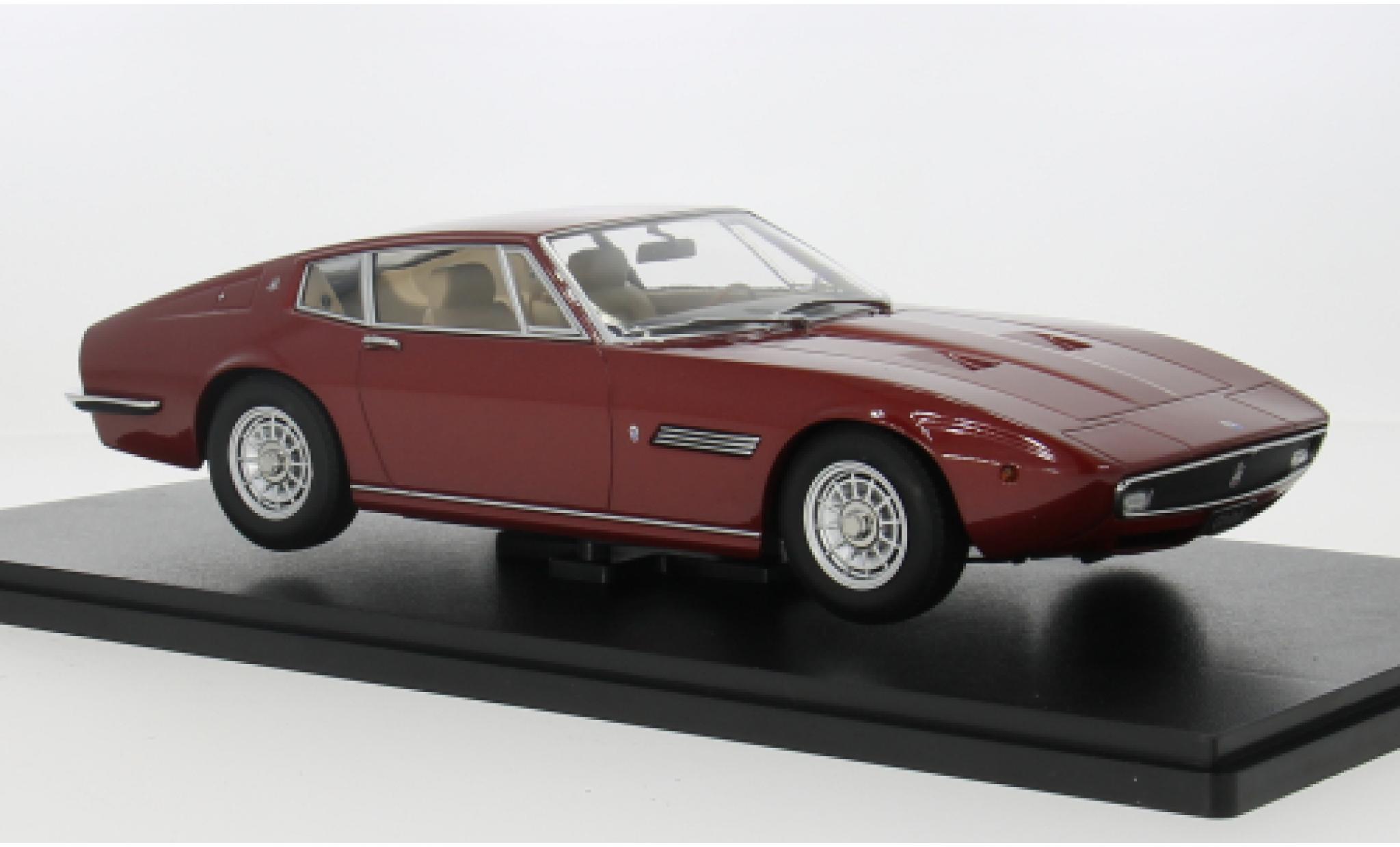 Maserati Ghibli 1/18 KK Scale Coupe rot 1969 1:18 modellino in miniatura