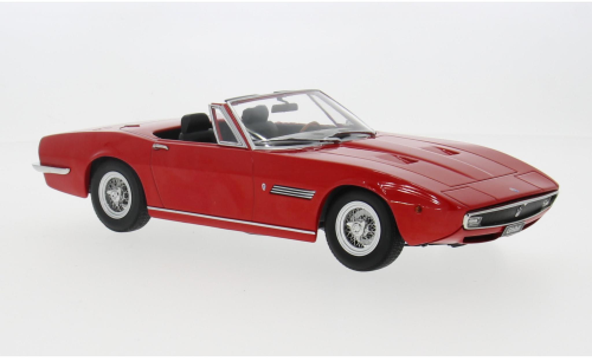 Maserati Ghibli 1/18 KK Scale Spyder rot 1970 1:18 modellino in miniatura