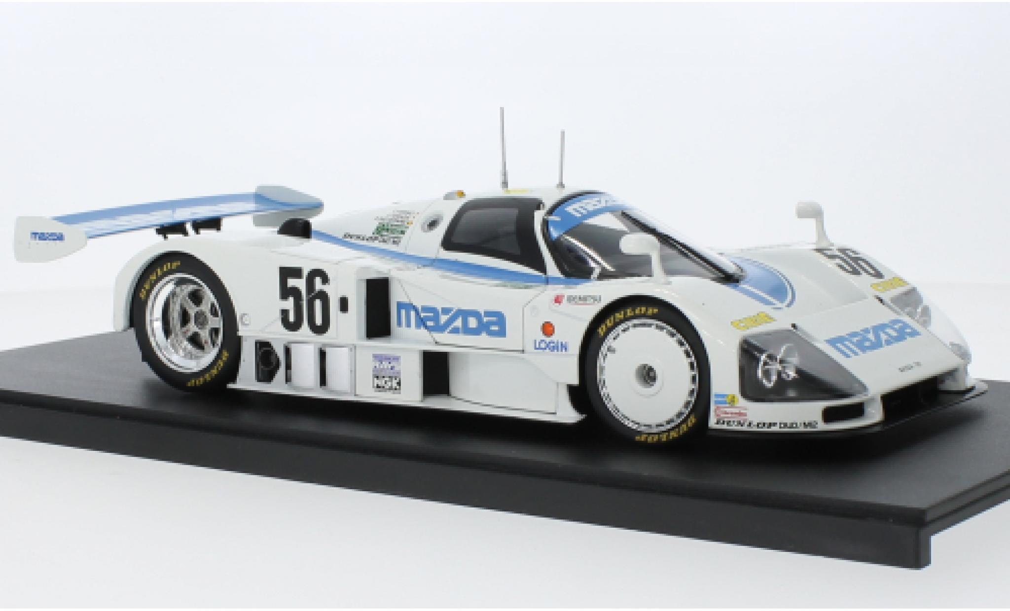 Mazda 787B 1/18 KK Scale No.56 speed Co. Ltd. 24h Le Mans 1991 1:18 modellino in miniatura