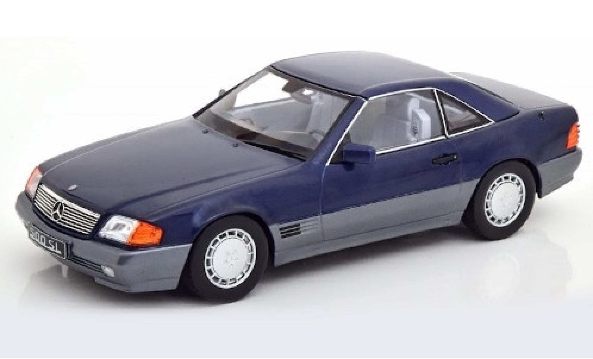 Mercedes 500 1/18 KK Scale SL (R129) metallico blu 1993 modellino in miniatura