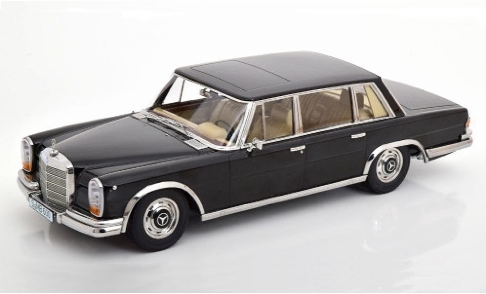 Mercedes 600 1/18 KK Scale (W100) nero 1963 modellino in miniatura