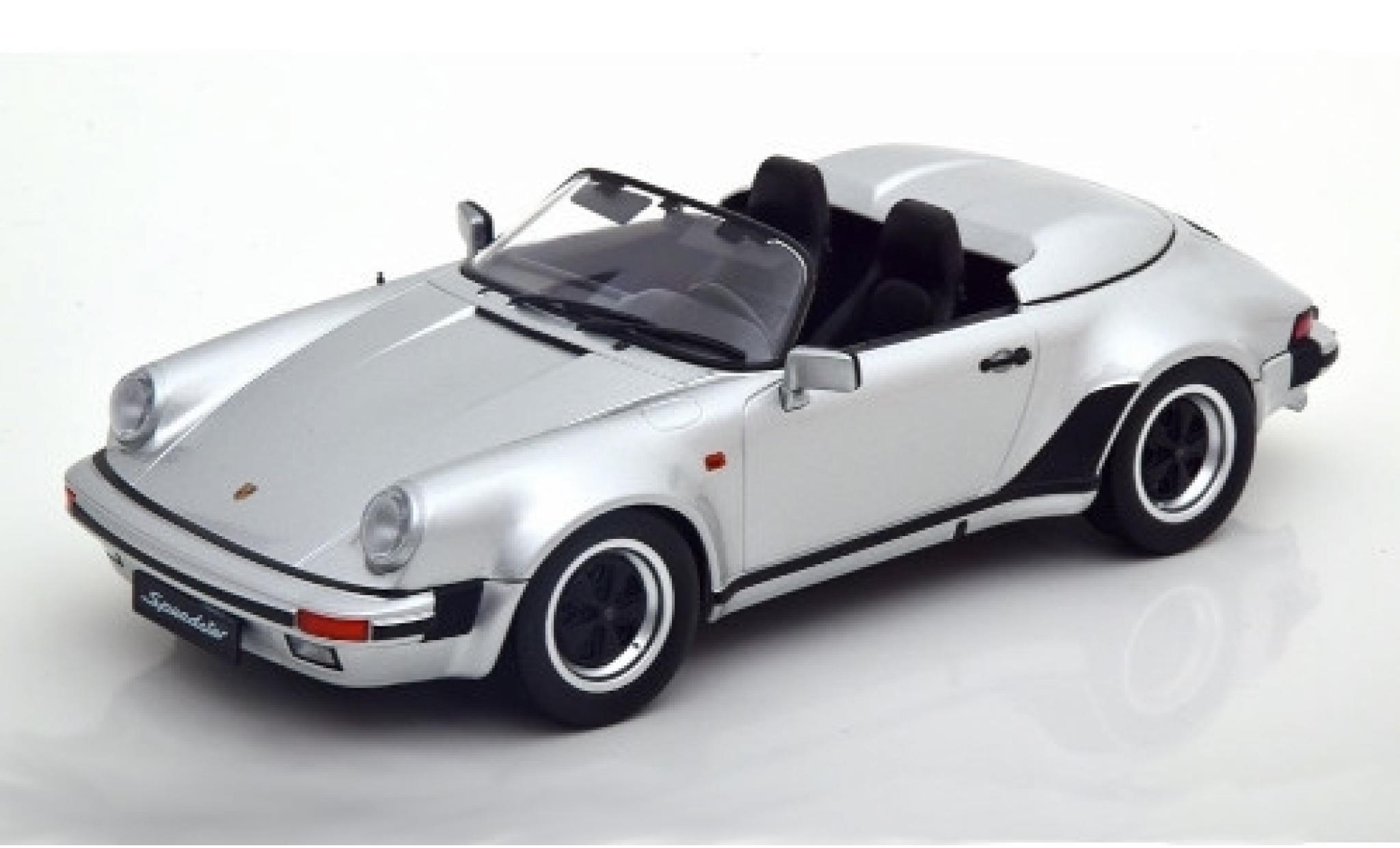Porsche 930 Speedster 1/18 KK Scale 911 Speedster grigio 1989 modellino in miniatura