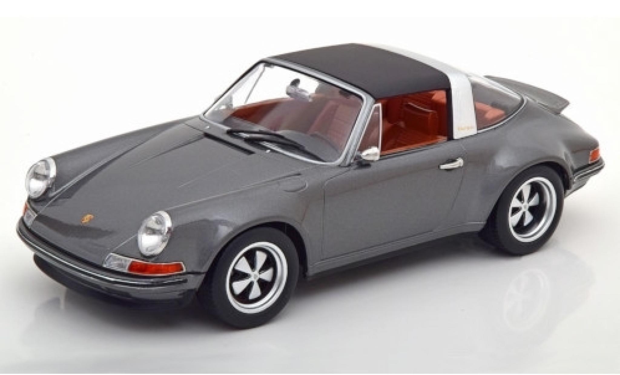 Porsche 911 1/18 KK Scale Targa Singer anthrazit Targadach détachable modellino in miniatura