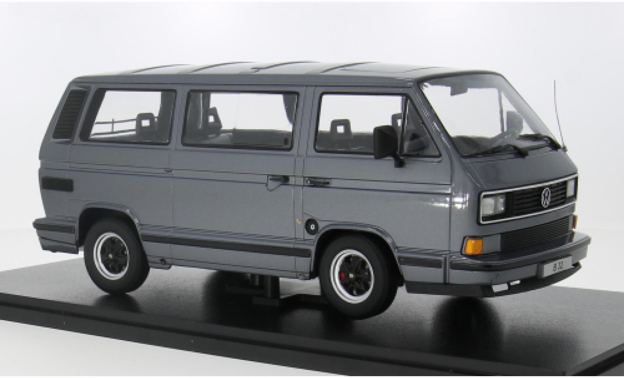Volkswagen T3 1/18 KK Scale Porsche B32 auf Basis Bus grau 1984 1:18 modellino in miniatura