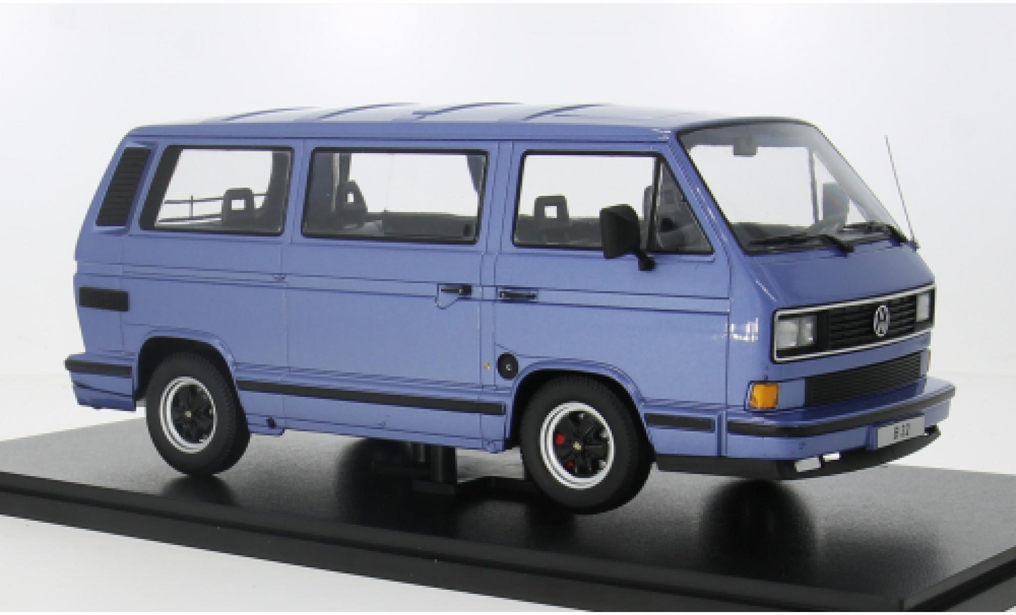 Volkswagen T3 1/18 KK Scale Porsche B32 auf Basis Bus blau 1984 1:18 modellino in miniatura