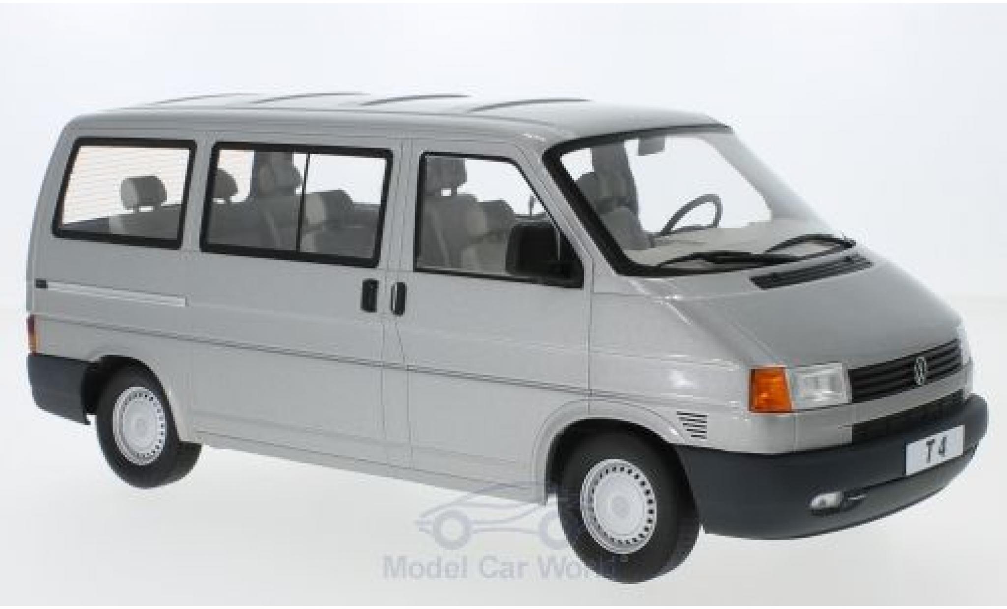 Volkswagen T4 1/18 KK Scale Caravelle metallico grigio 1992 modellino in miniatura