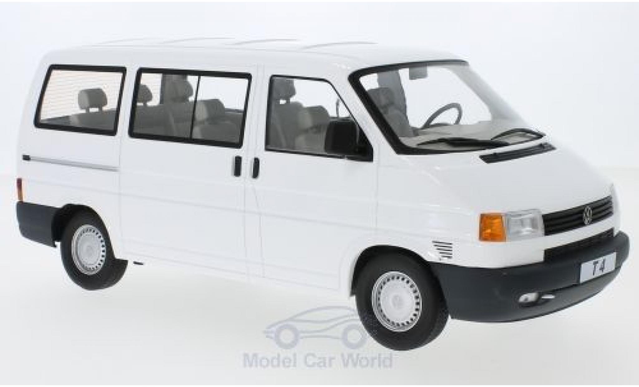Volkswagen T4 1/18 KK Scale Caravelle bianco 1992 modellino in miniatura